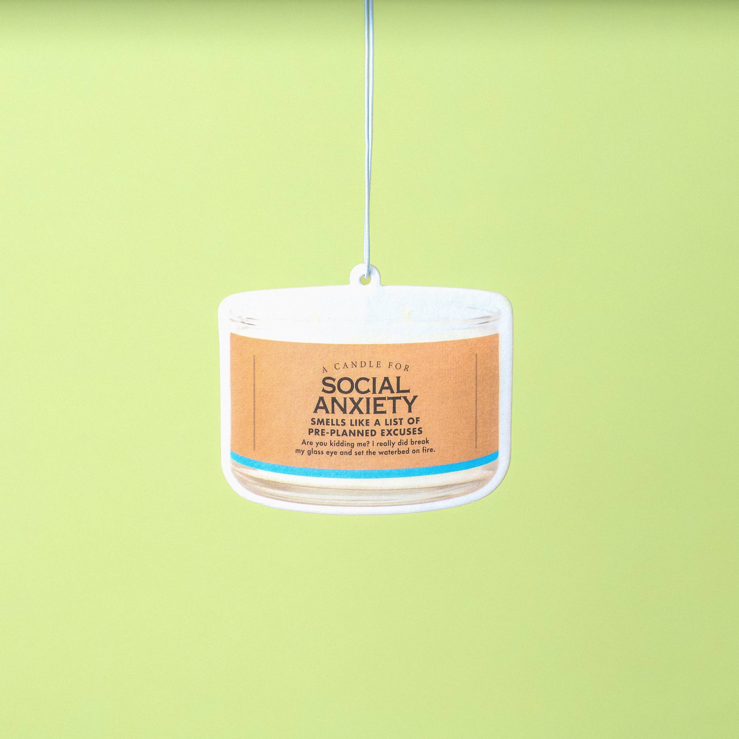 Social Anxiety Air Freshener | Funny Car Air Freshener