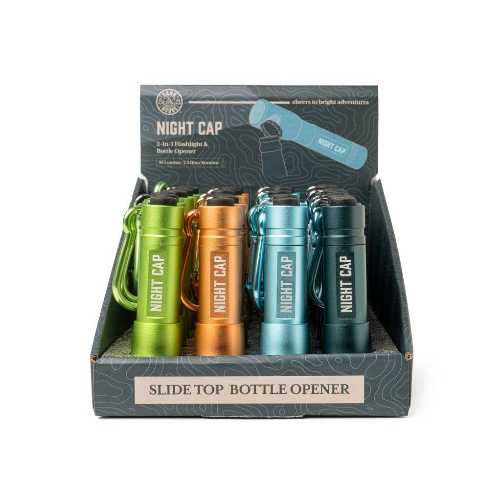 Bunk House Nightcap 2-in-1 Flashlight & Bottle Opener