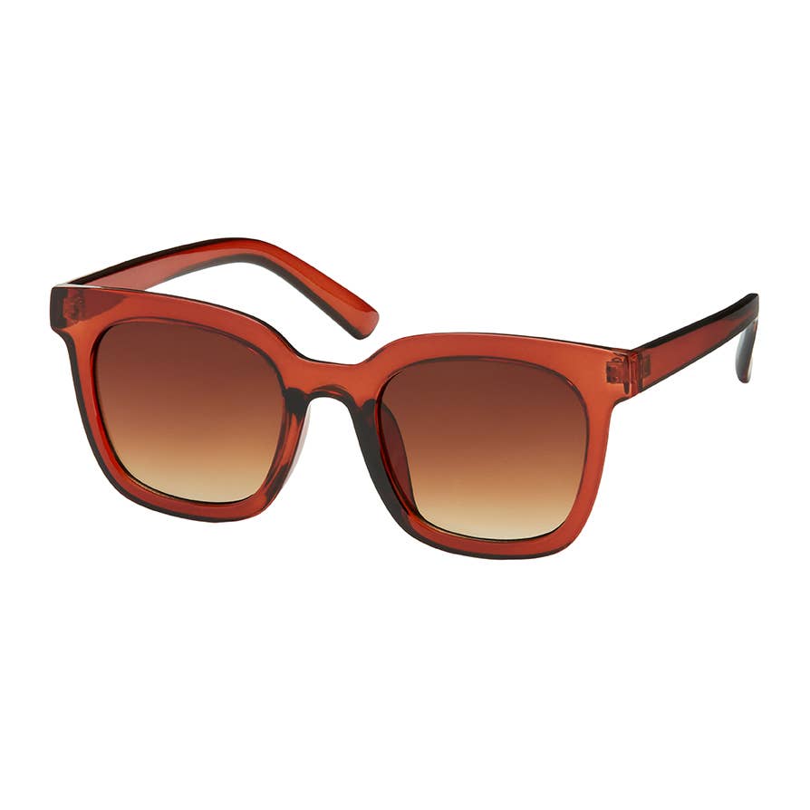 1311 Rose - Square Crystal Colors Sunglasses