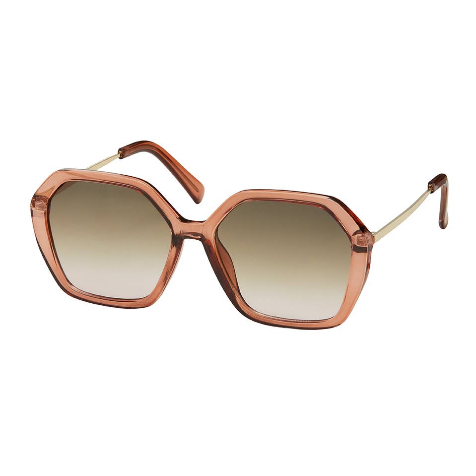 1262 - Jade- O/S Angled Combo Sunglasses