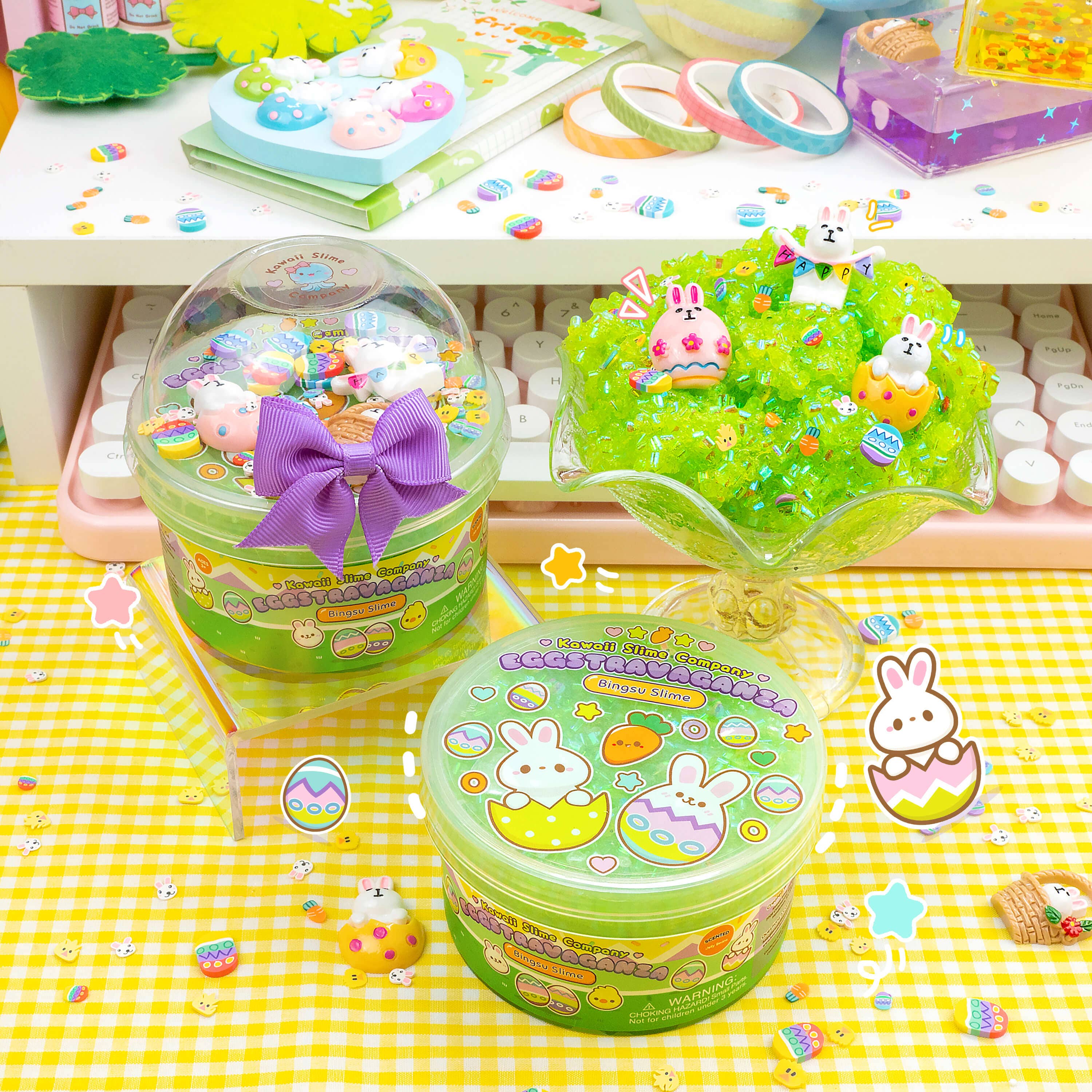 Eggstravaganza Bingsu Bead Slime (4pcs/case)
