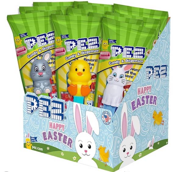 Pez Poly Easter Assortment, 12ct Display