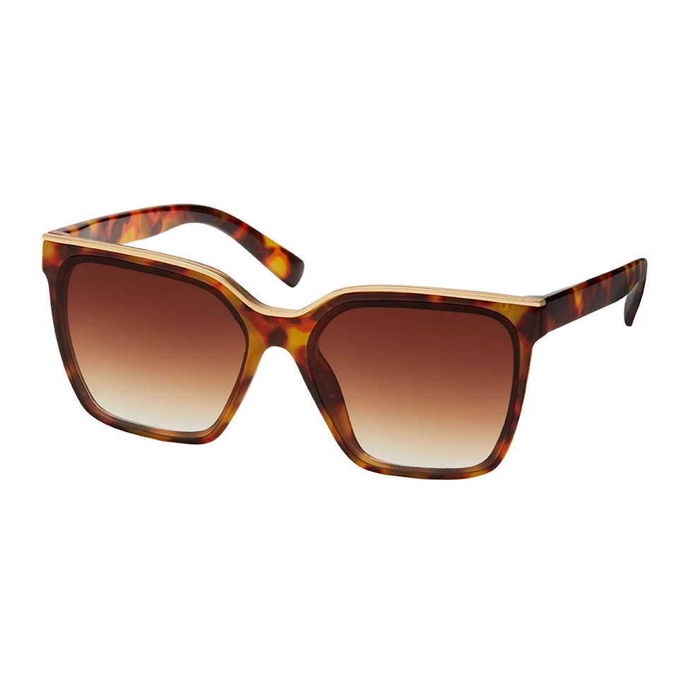 1325 - Jade - Designer Oversized Sunglasses