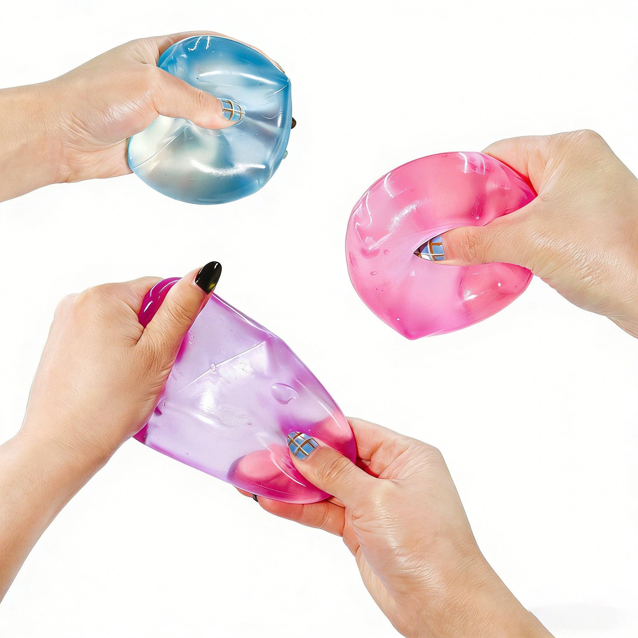Nice Cube Translucent Slow Rising Stress Relief Squeeze Toy