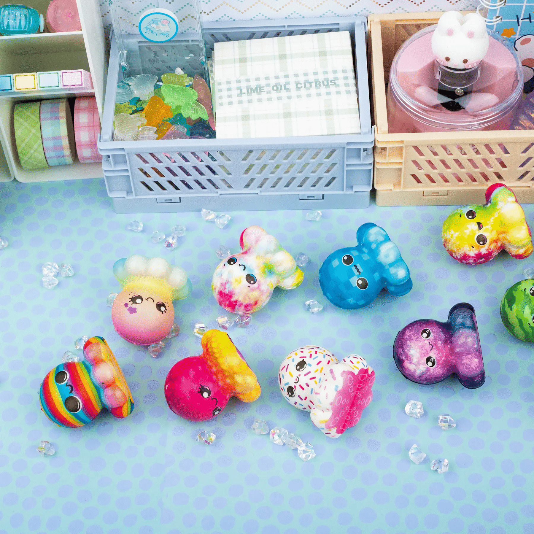 Octo-Squish Mini Squishy Toys PDQ (24pcs/case)