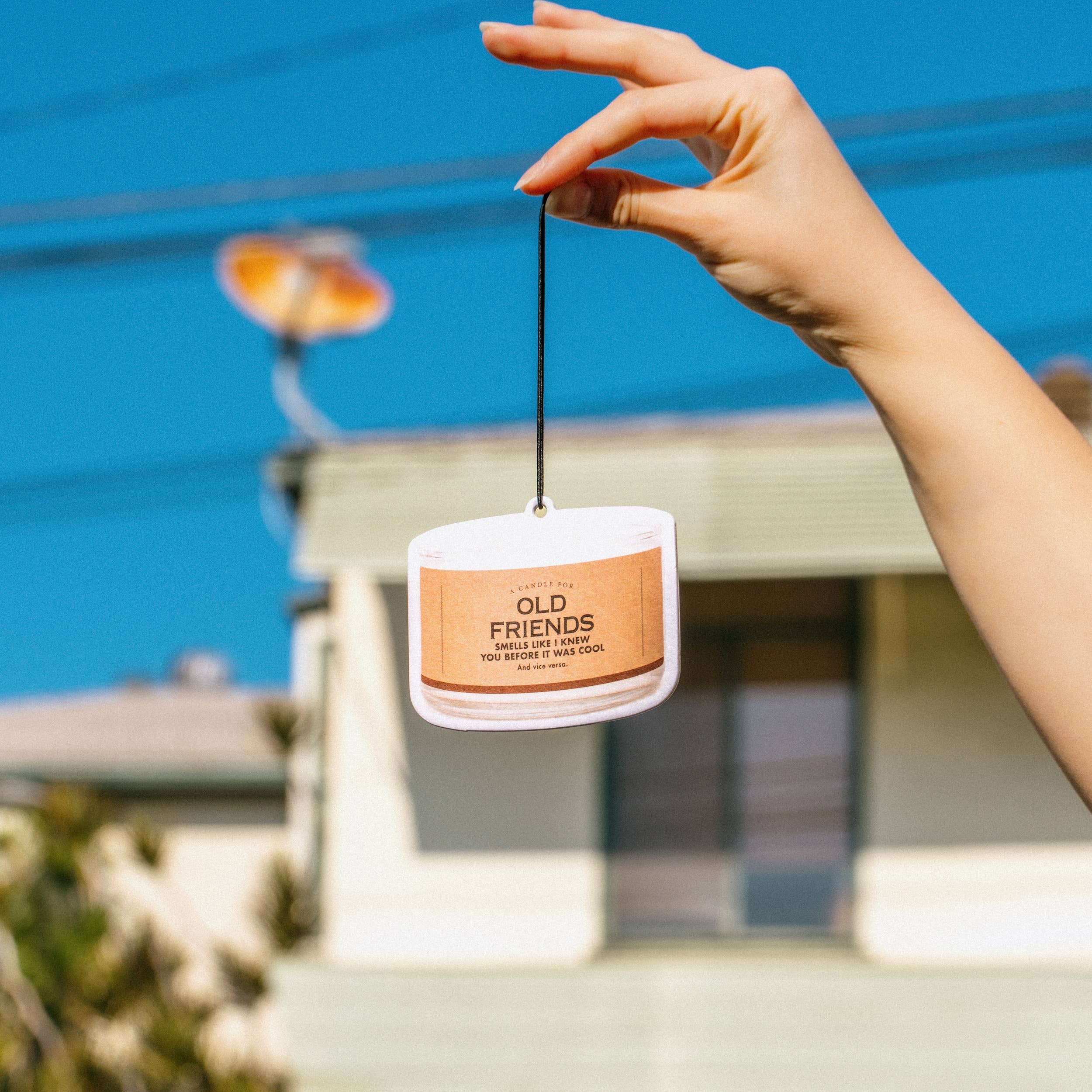 Old Friends Air Freshener | Funny Car Air Freshener