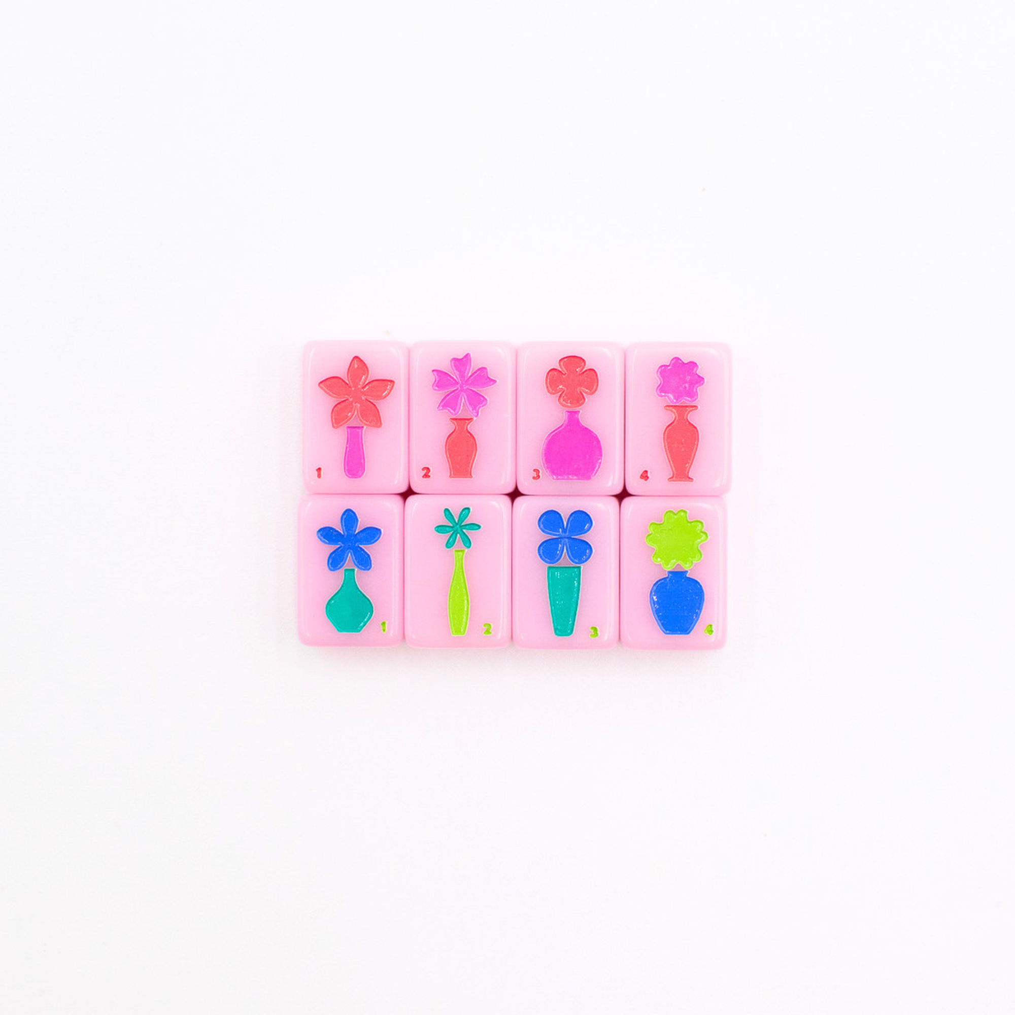 MINI TRAVEL MAHJONG | Mini Anywhere Series | Pink