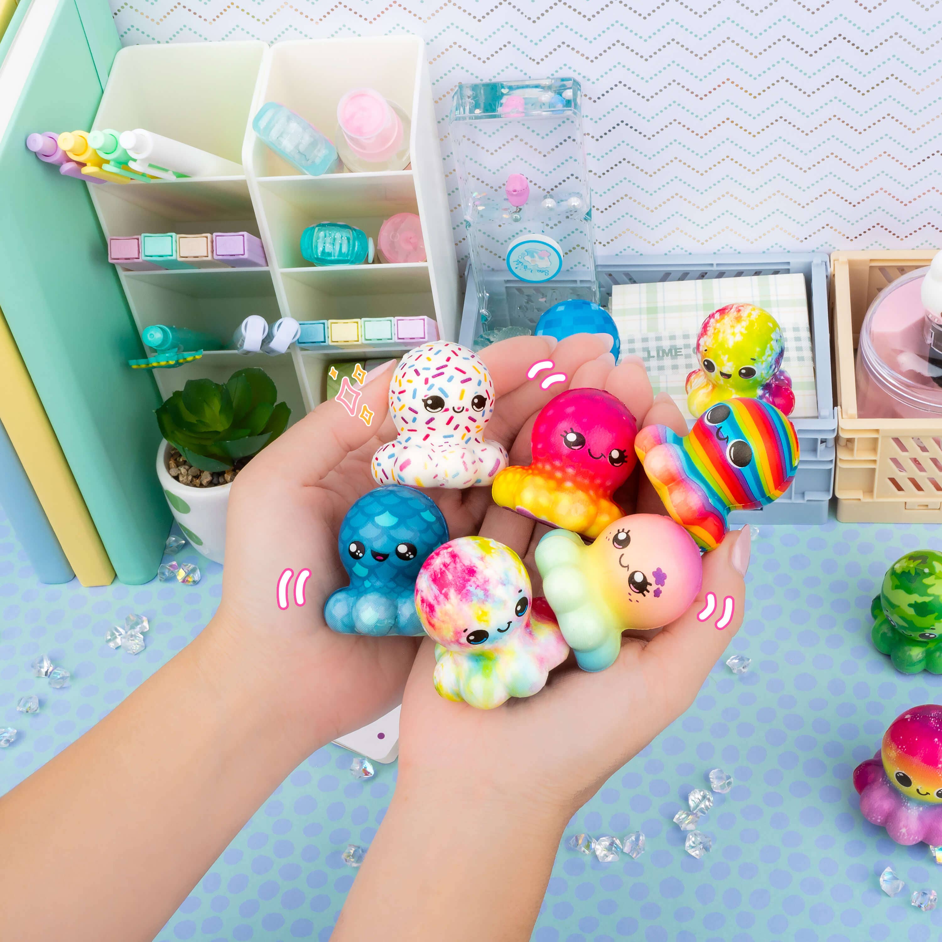 Octo-Squish Mini Squishy Toys PDQ (24pcs/case)