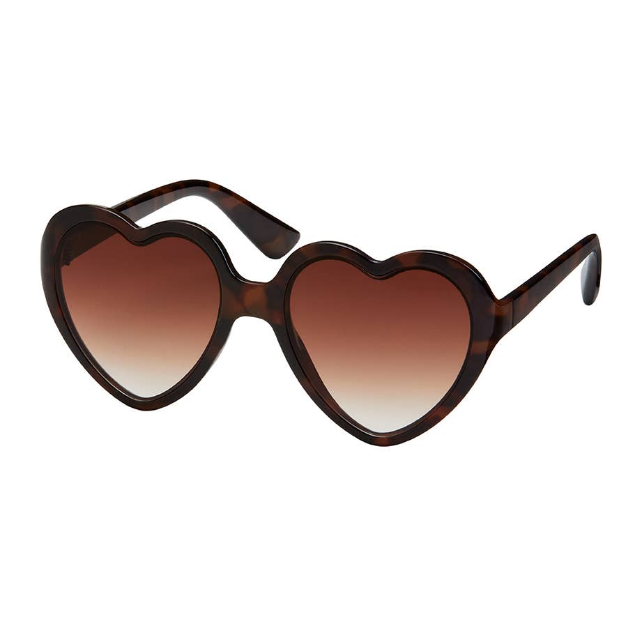1314 Rose - Heart Women's Sunglasses