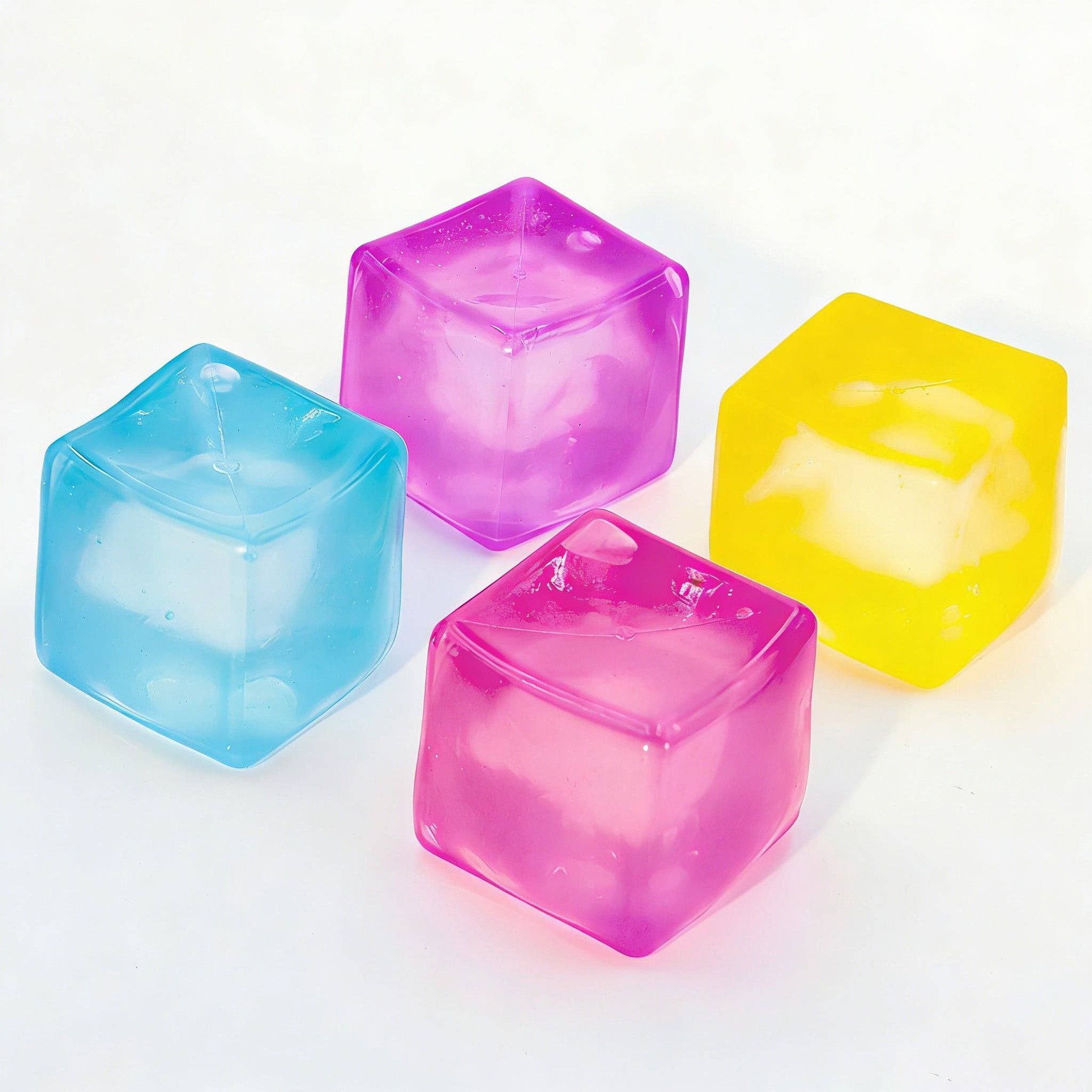 Nice Cube Translucent Slow Rising Stress Relief Squeeze Toy