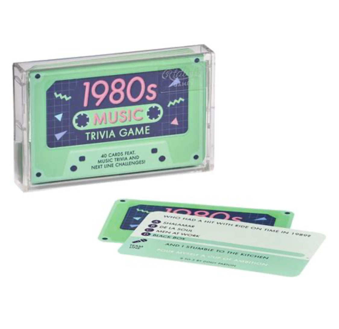 1980s Music Trivia Game