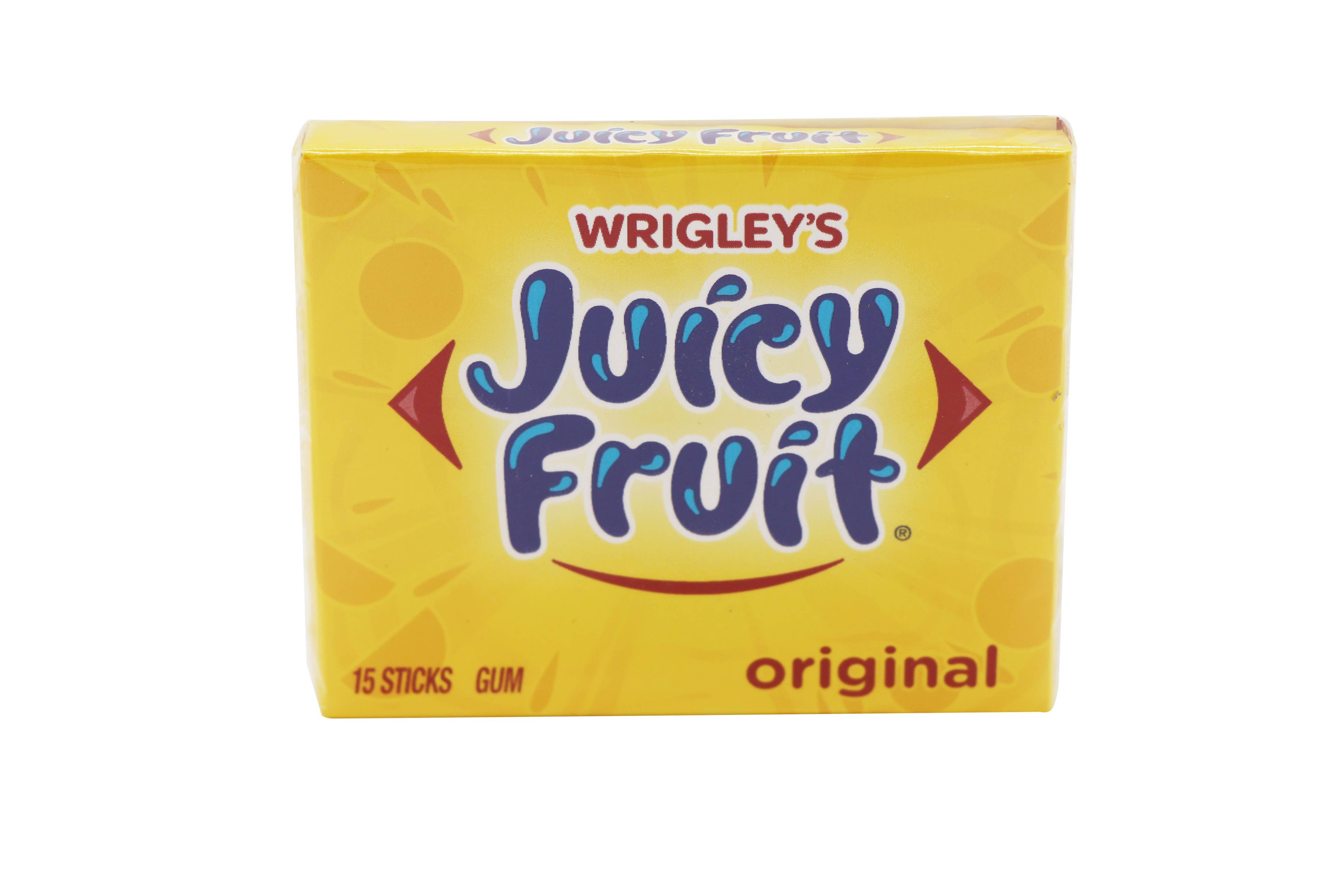 Wrigley's Juicy Fruit Wallet Pack Chewing Gum, 10ct