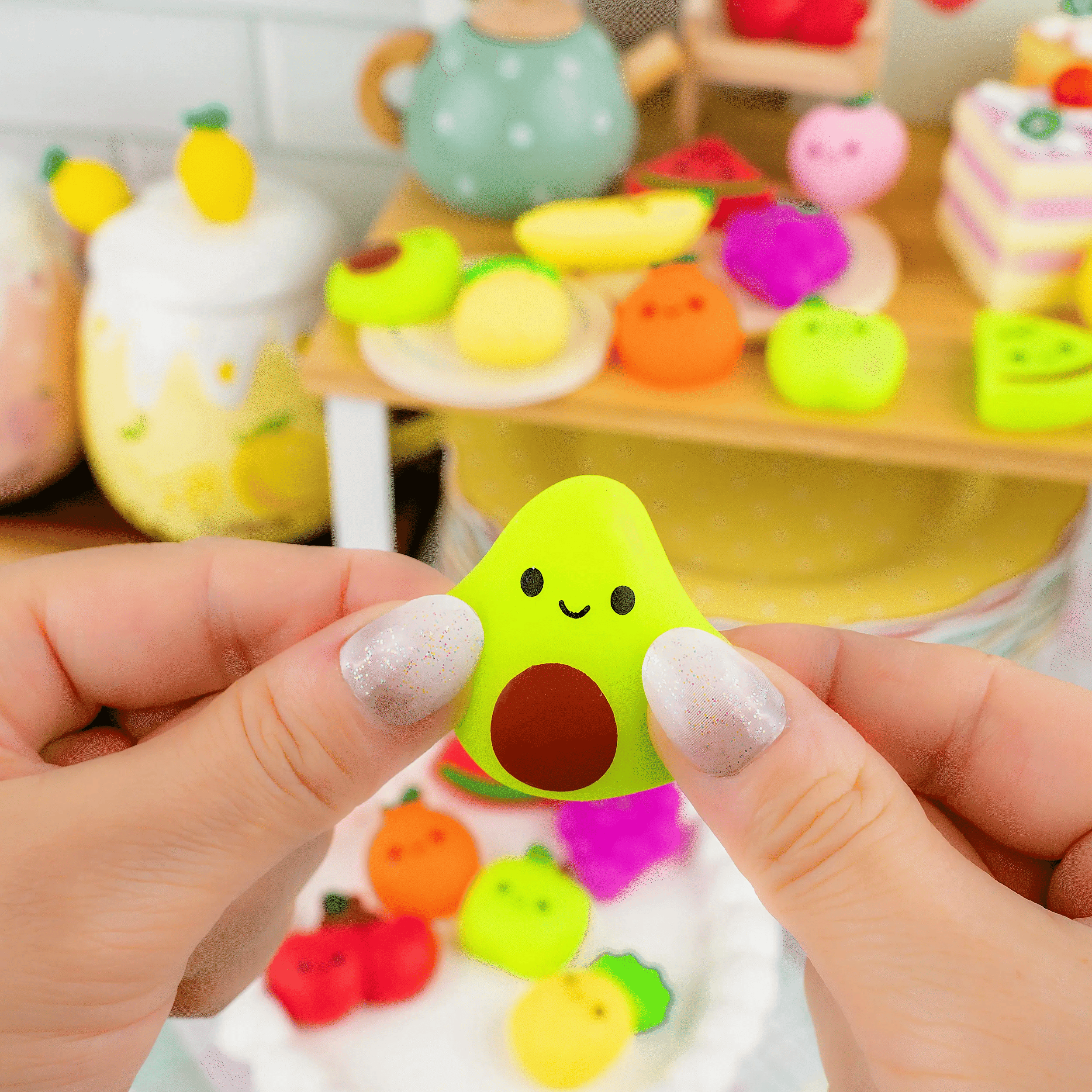 Fruit Mochi Squishy Toy (100pcs/case)