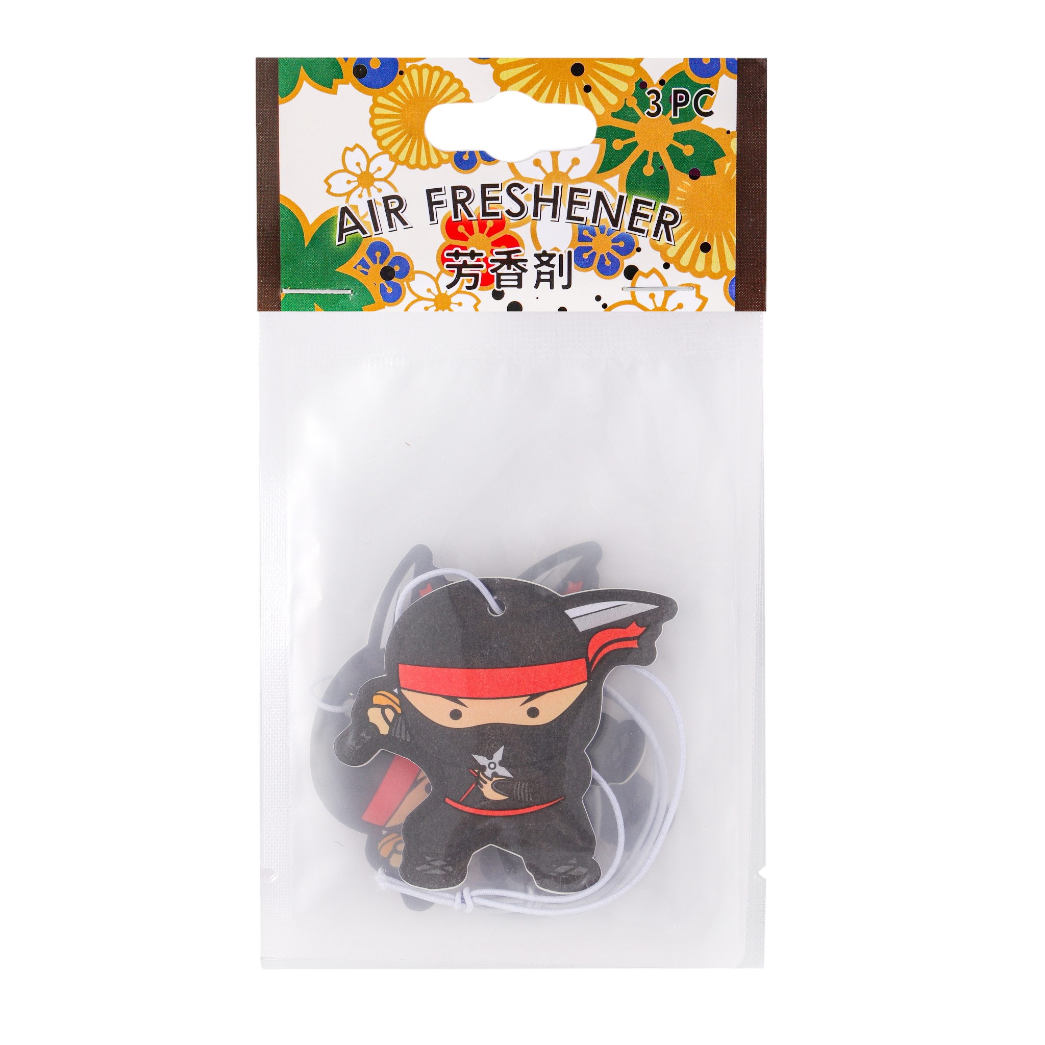 Ninja 3 Piece Air Freshener Pack Sandalwood Scent (6/168)