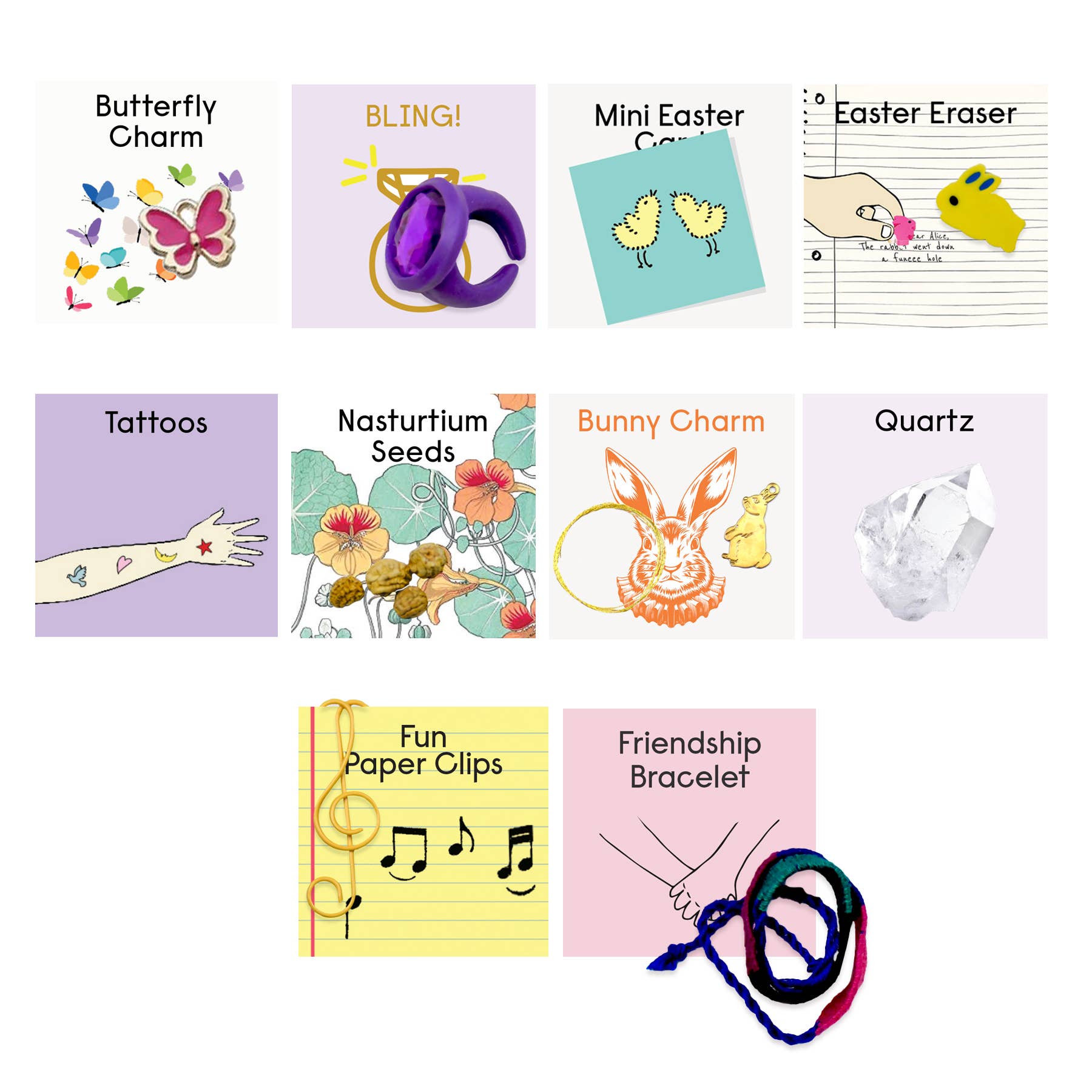 10 Little Surprizes™ Assortment Bag - Happy Easter / Spring