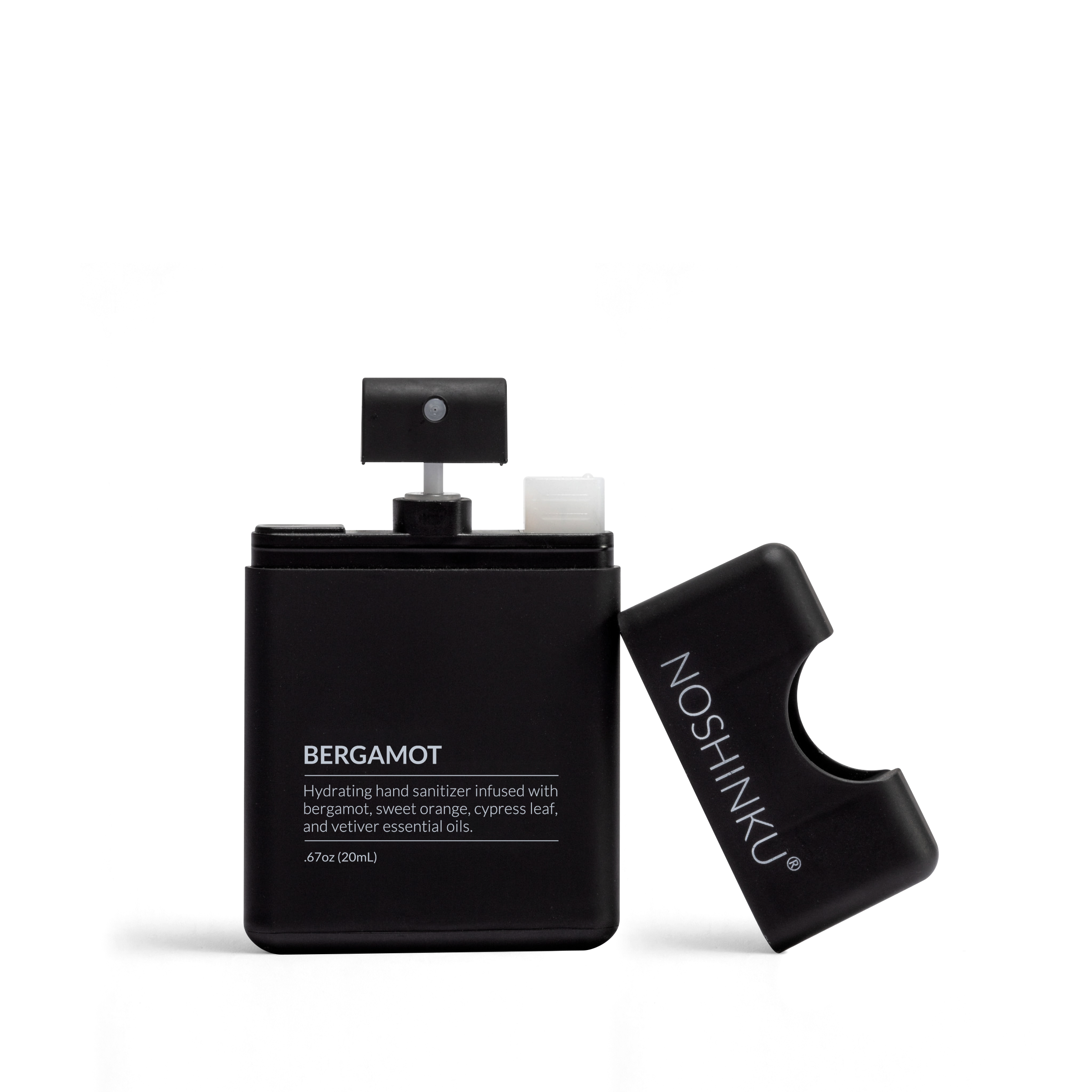 REFILLABLE Bergamot Ultra-Moisturizing Pocket Hand Sanitizer