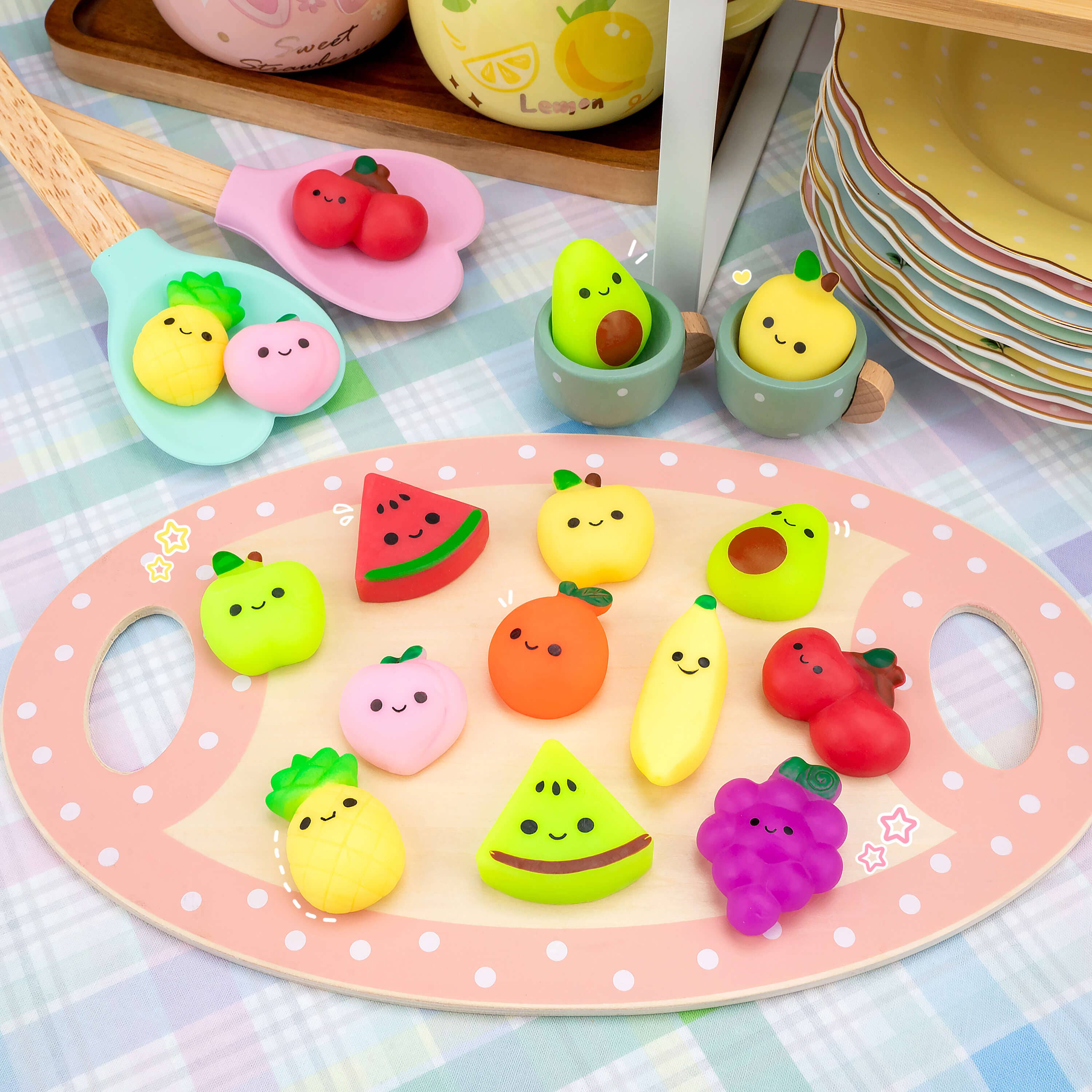 Fruit Mochi Squishy Toy (100pcs/case)