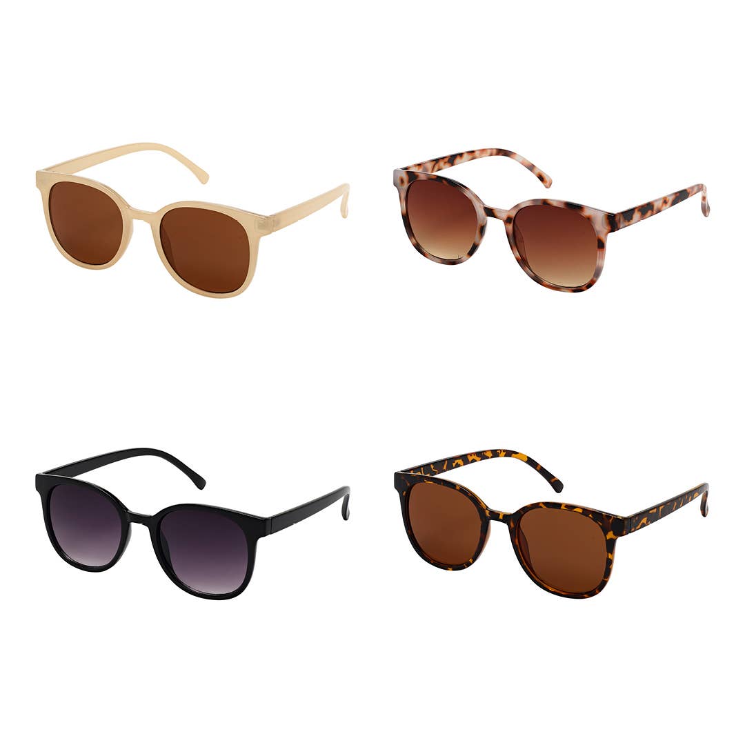 1677 Rose - Round Sunglasses