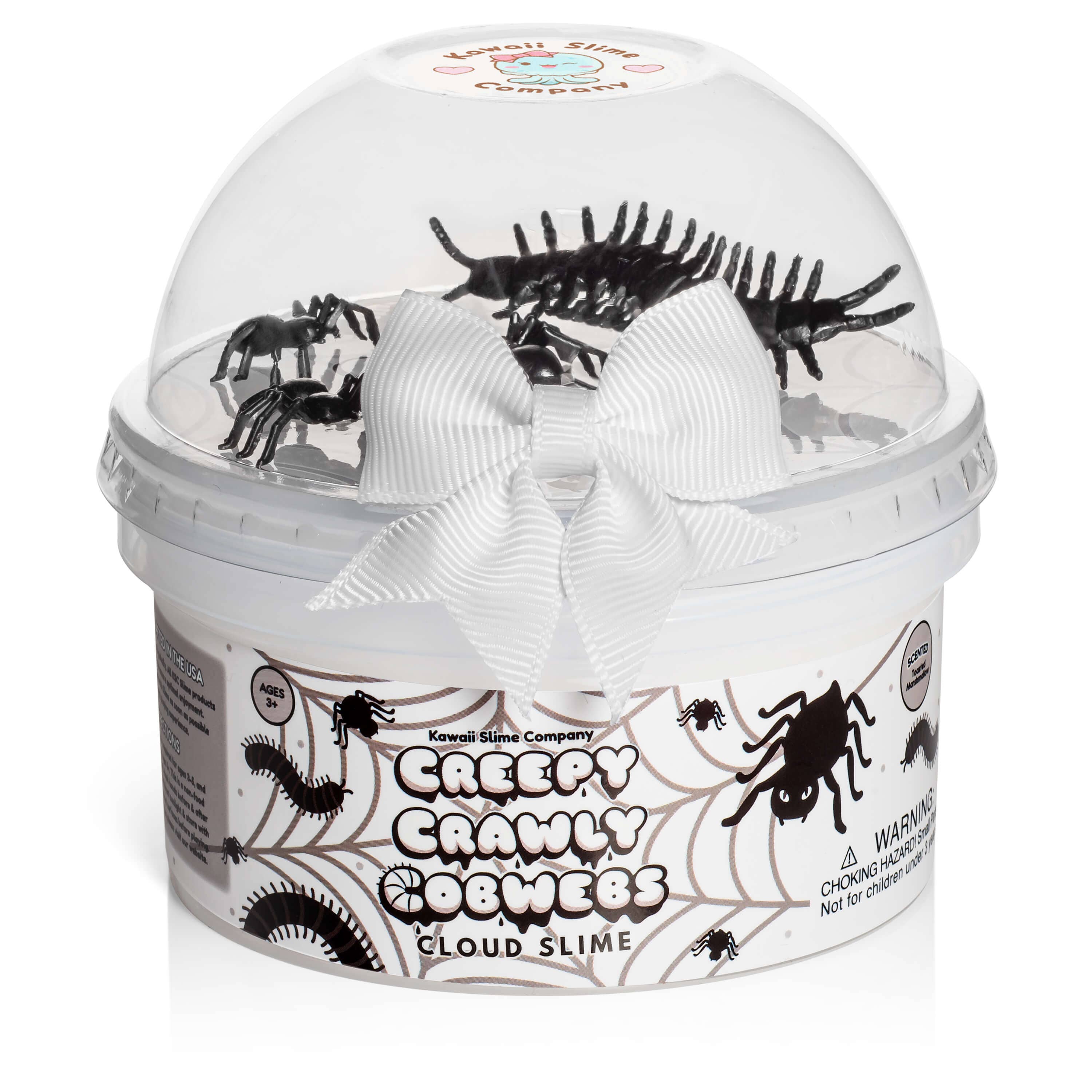 Creepy Crawly Cobwebs Cloud Slime (4pcs/case)