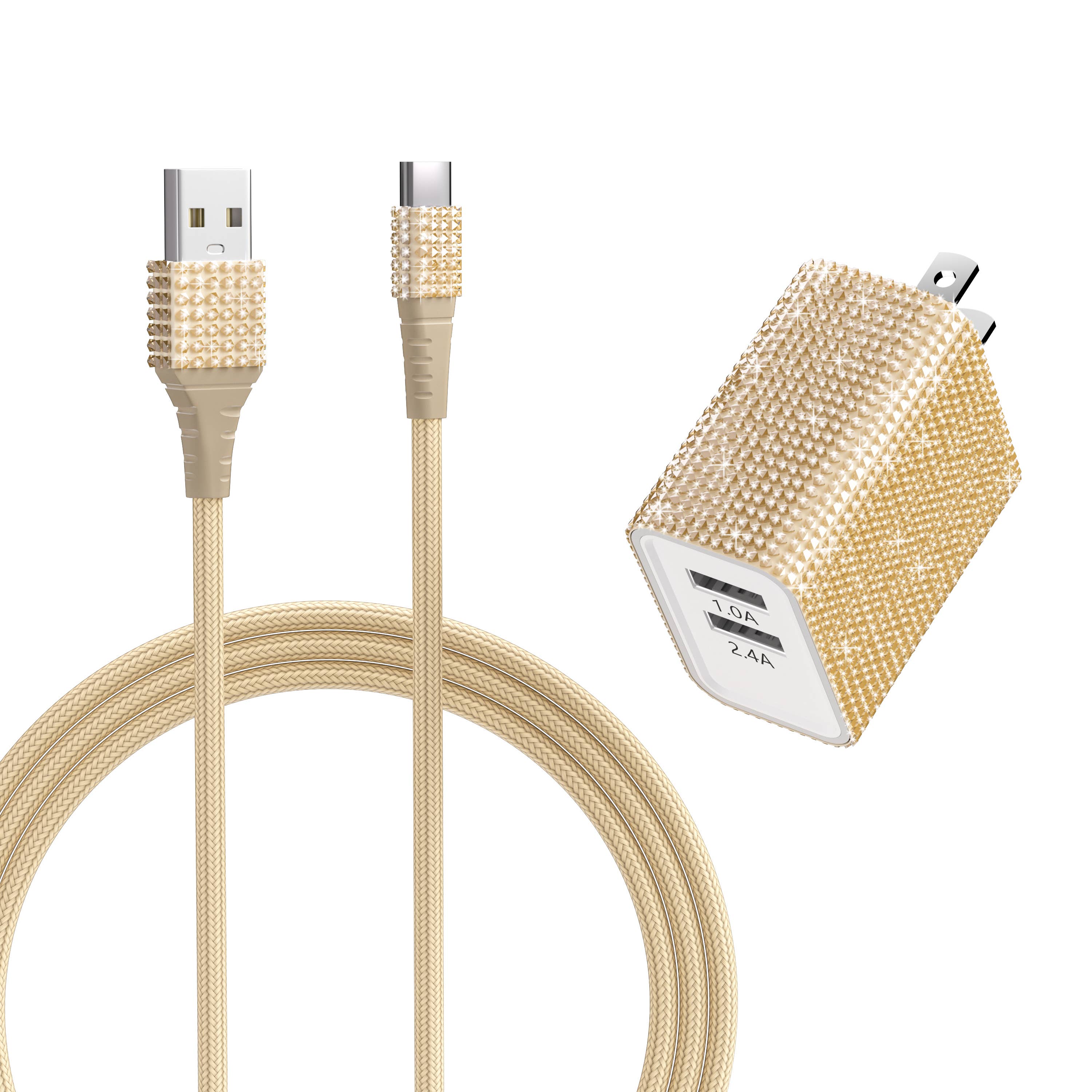 High Speed Charger with Cable Android Devices Retail Pack