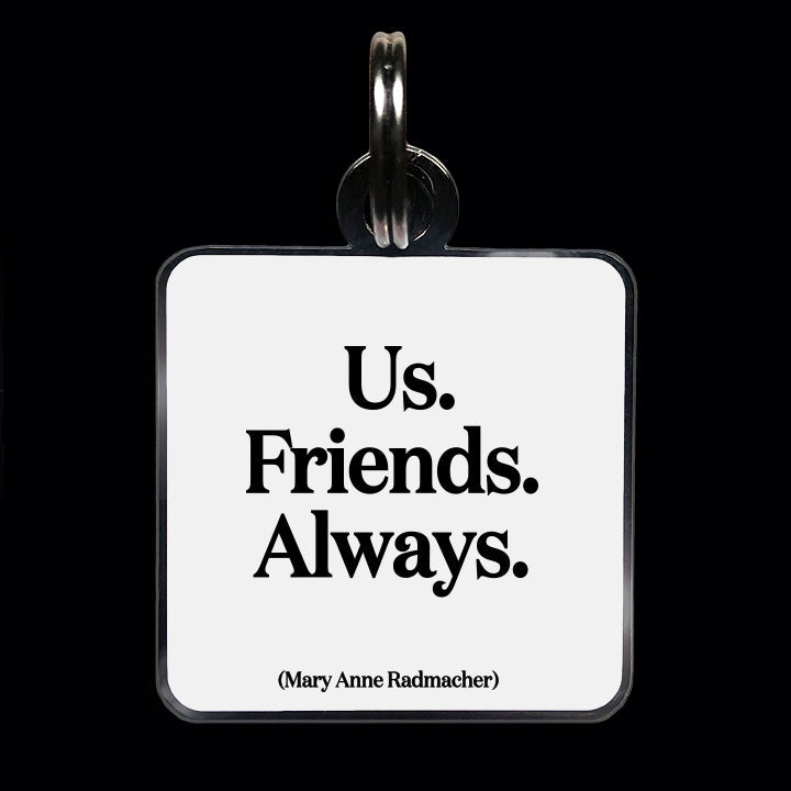 us friends always pet charm