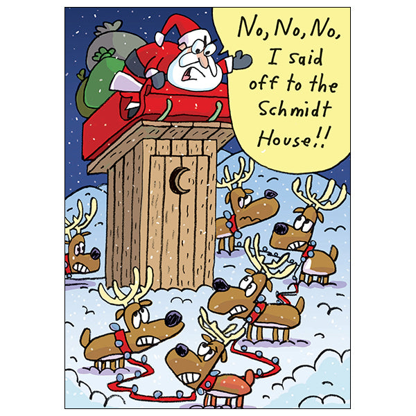 No, No, No Xmas Card