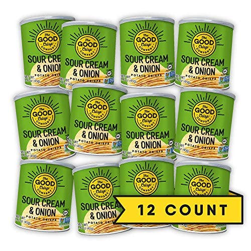Sour Cream & Onion Chips - 1.6oz Mini Cans (Case of 12)
