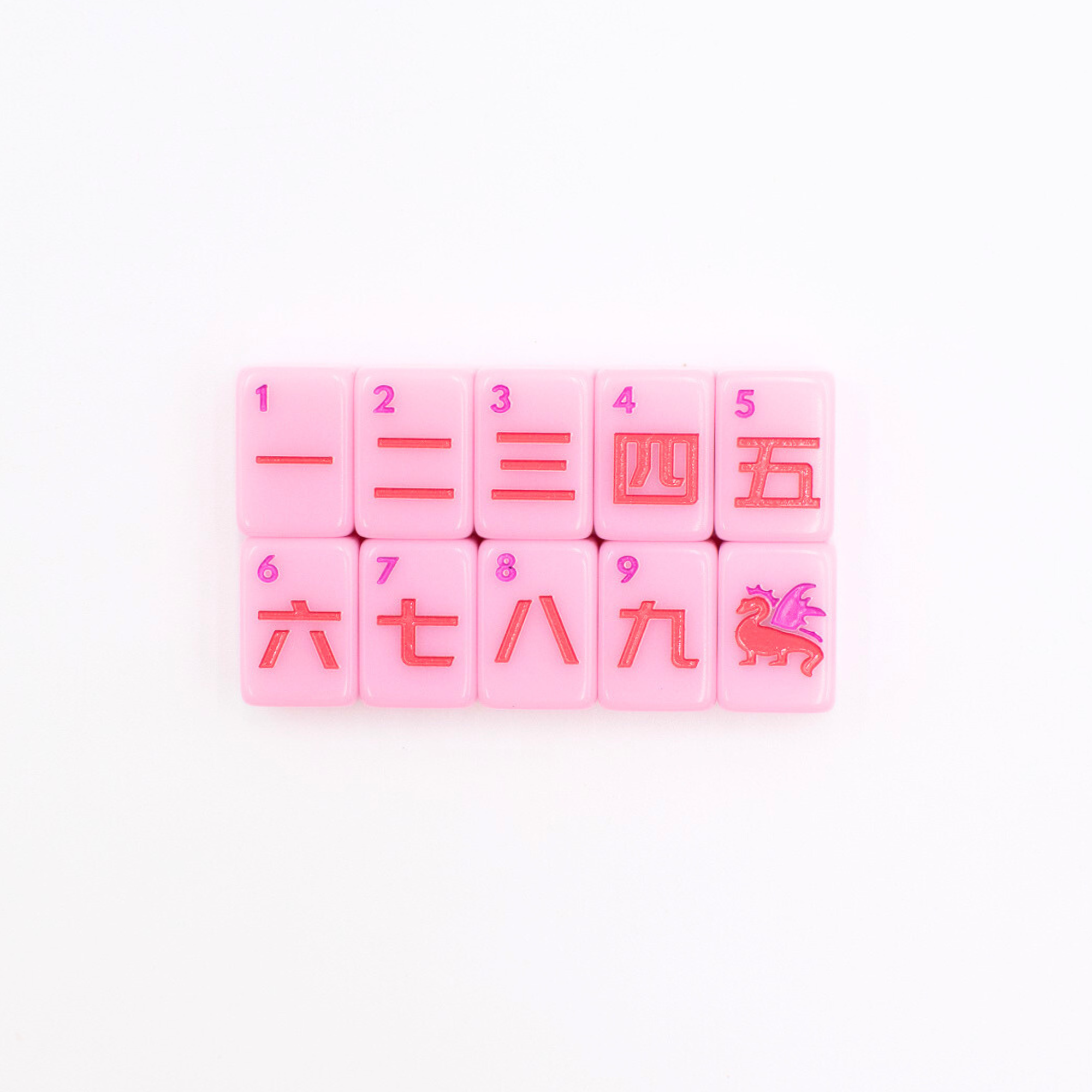 MINI TRAVEL MAHJONG | Mini Anywhere Series | Pink