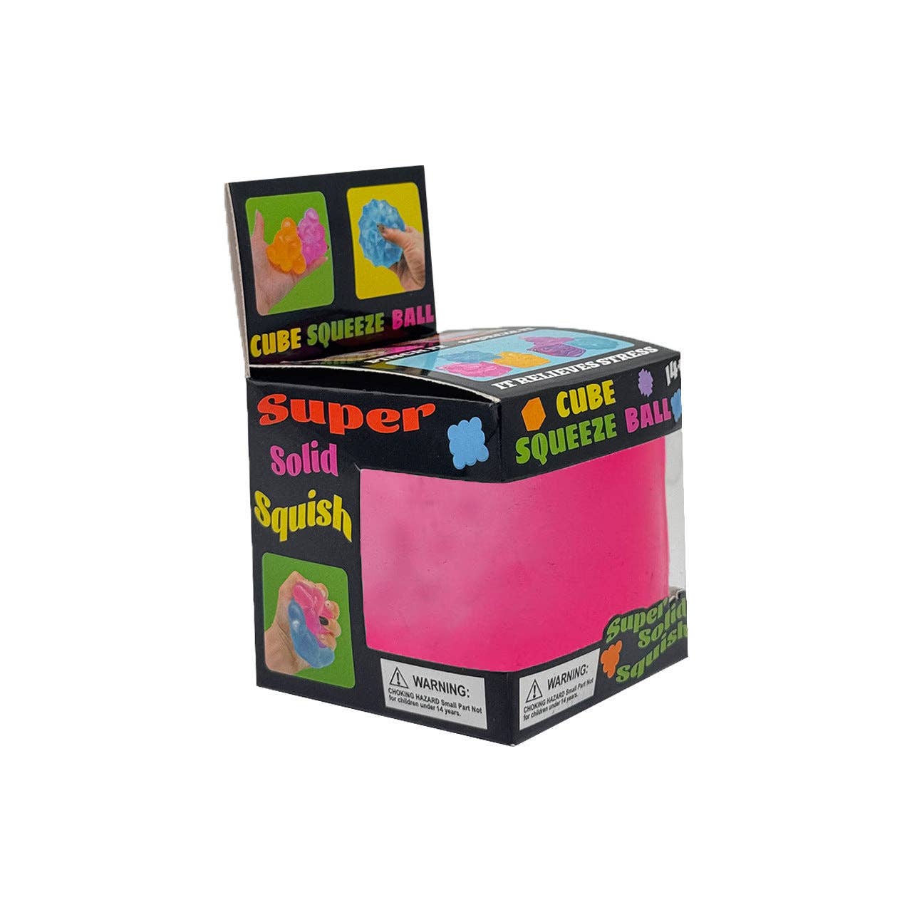 Nice Cube Translucent Slow Rising Stress Relief Squeeze Toy