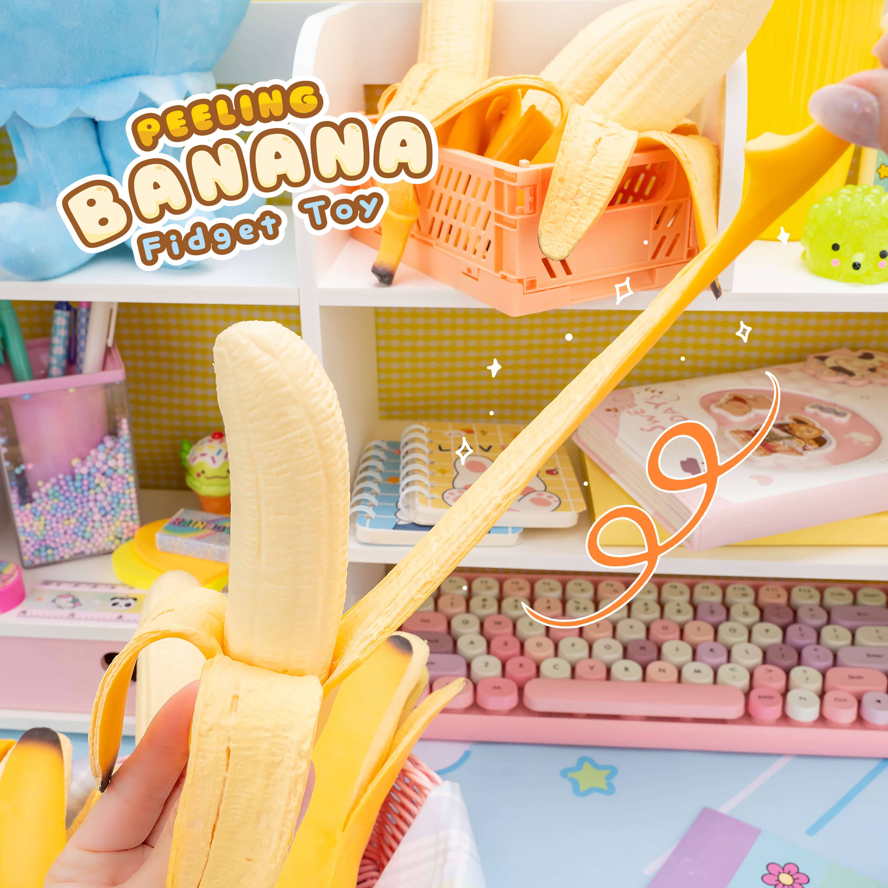 Peeling Banana Sensory Toy (12pcs/case)