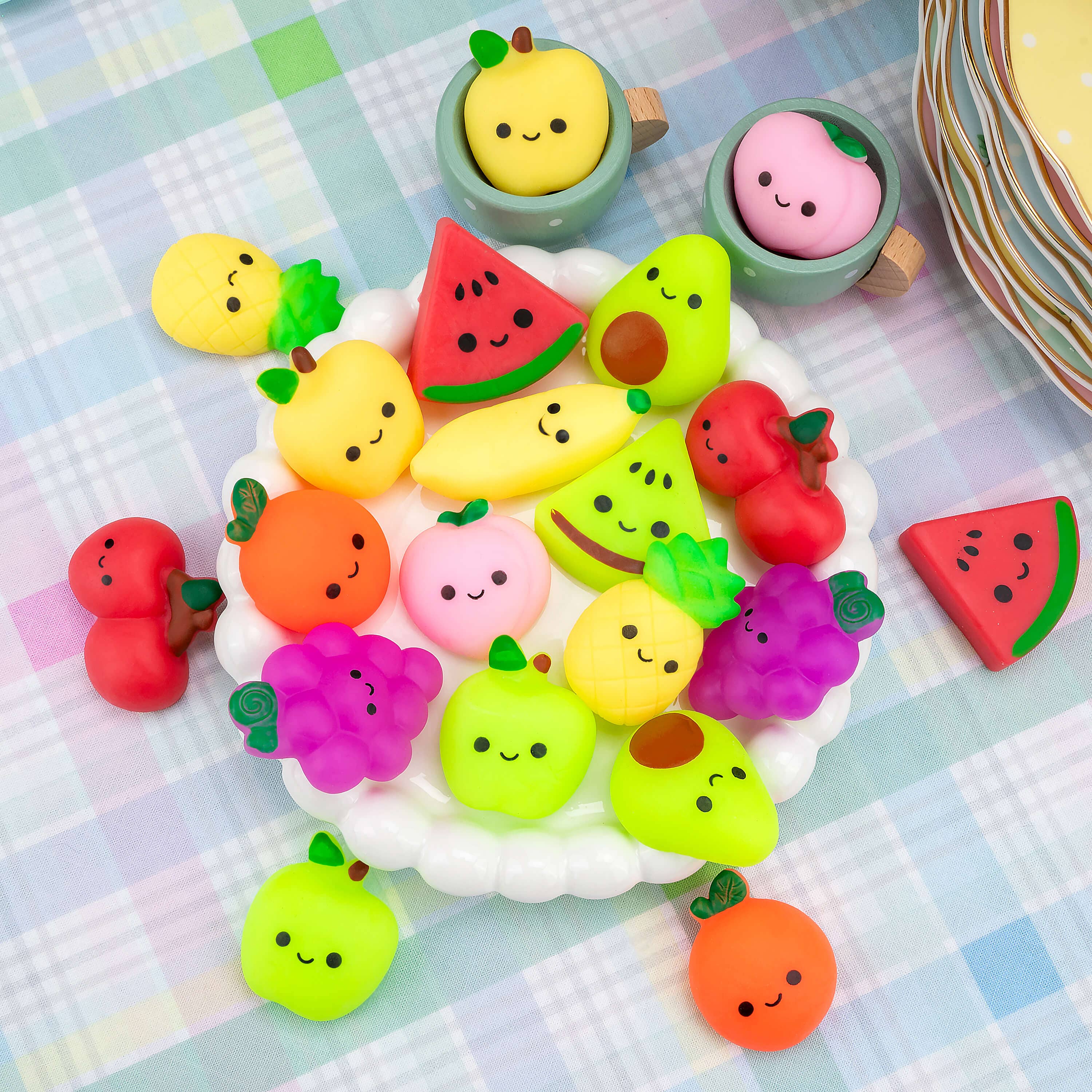 Fruit Mochi Squishy Toy (100pcs/case)