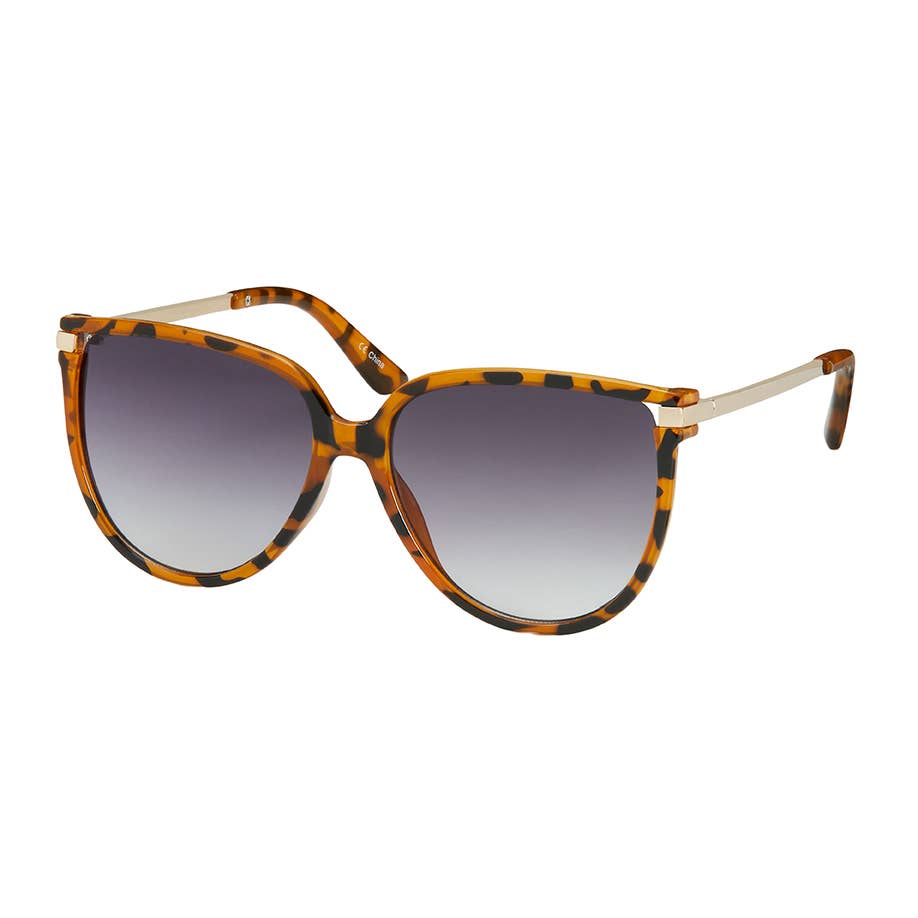 1255 - Jade- O/S Cat Eye Combo Sunglasses