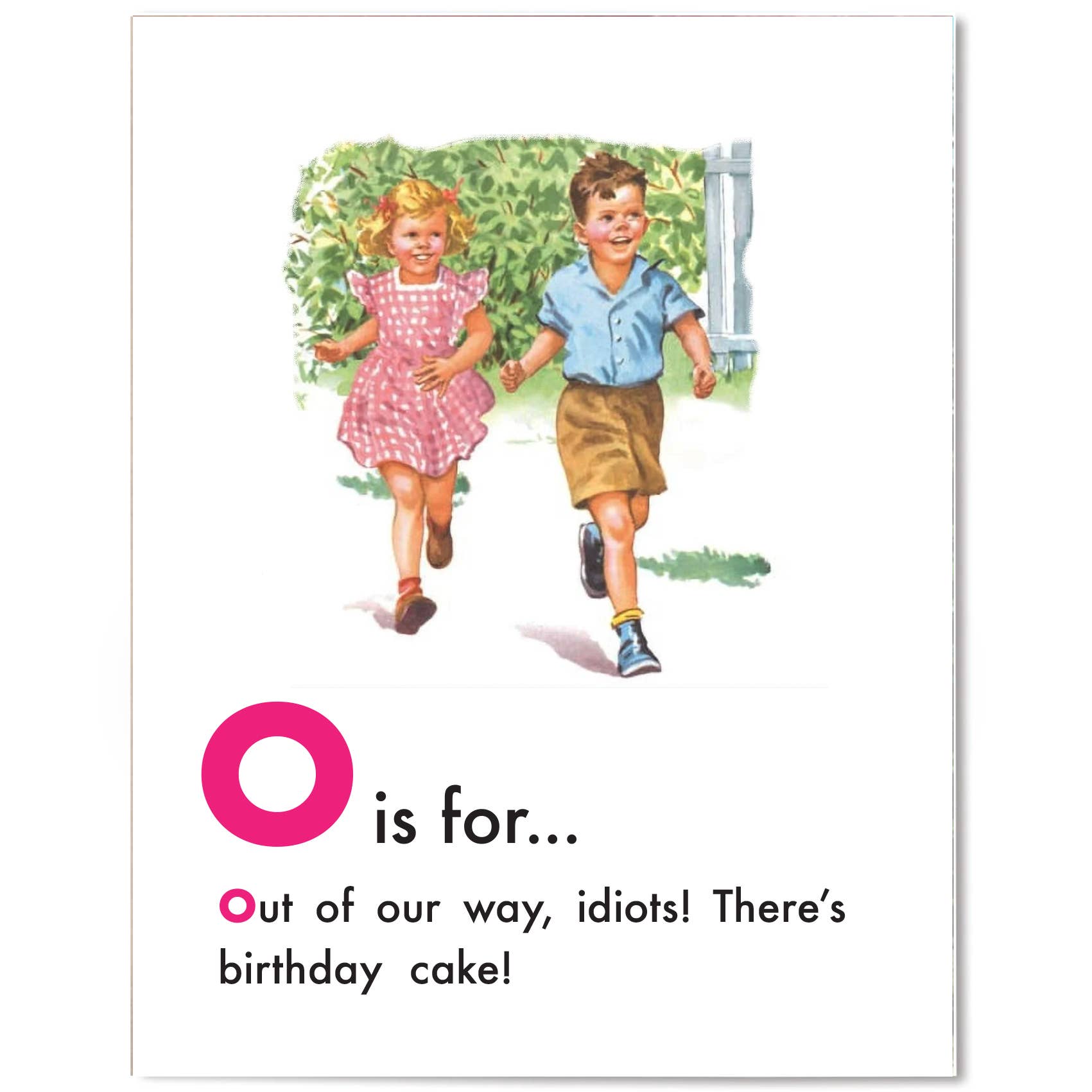 Out of Our Way - Birthday Card