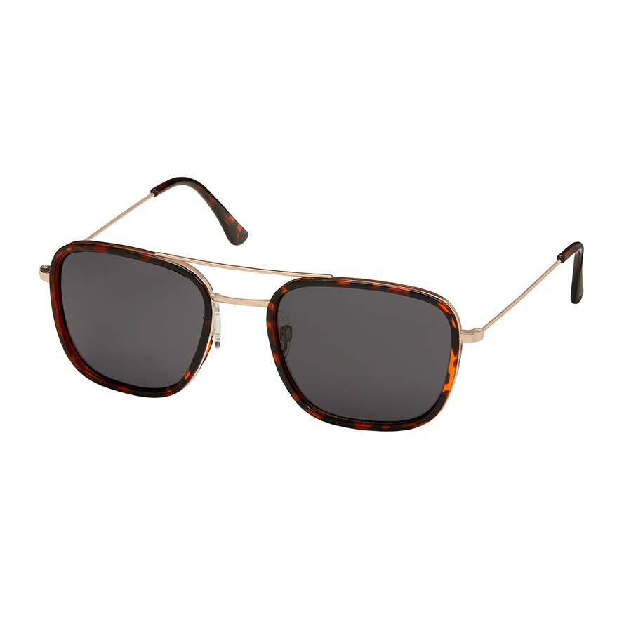 1279 - Square Aviator Sunglasses - Heritage