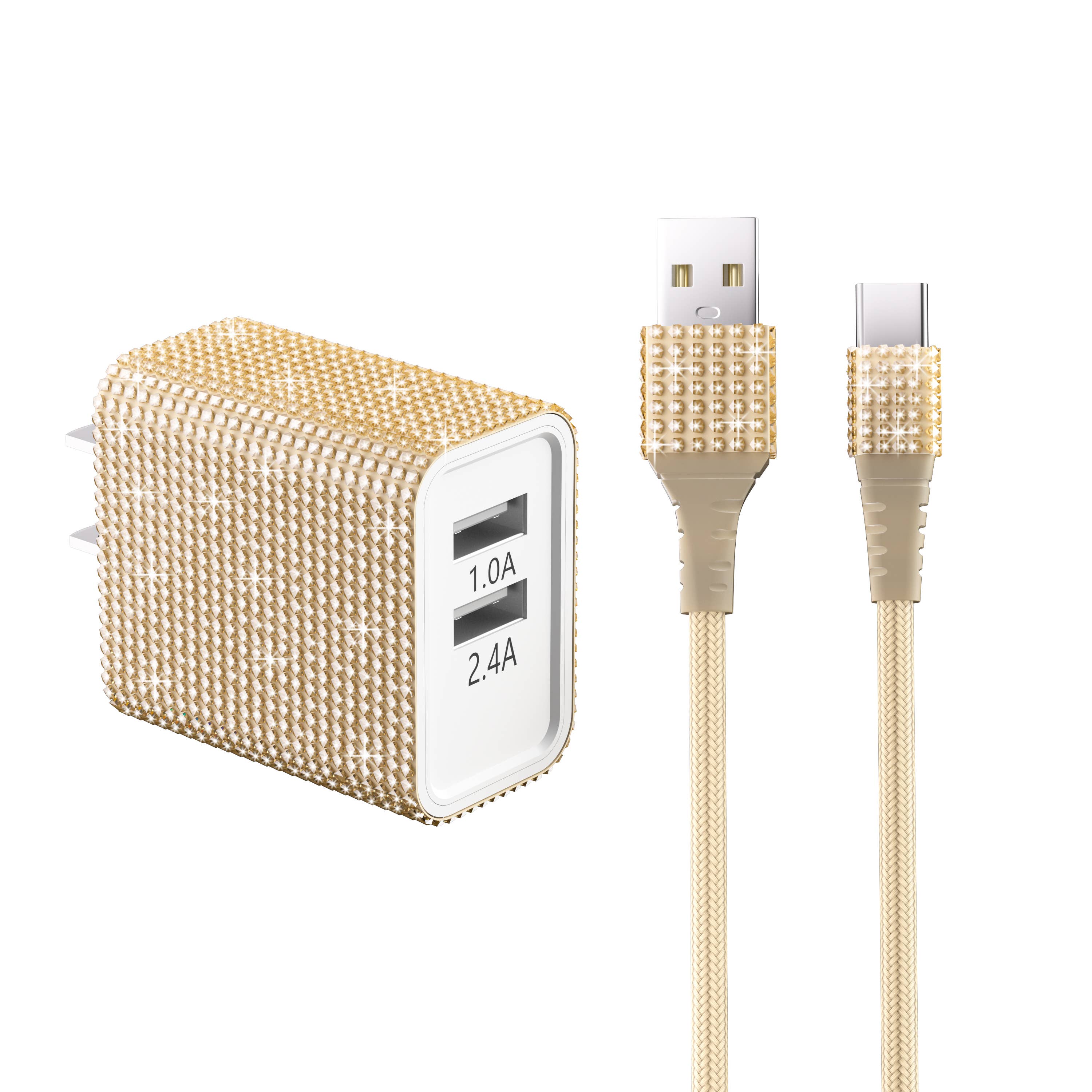 High Speed Charger with Cable Android Devices Retail Pack
