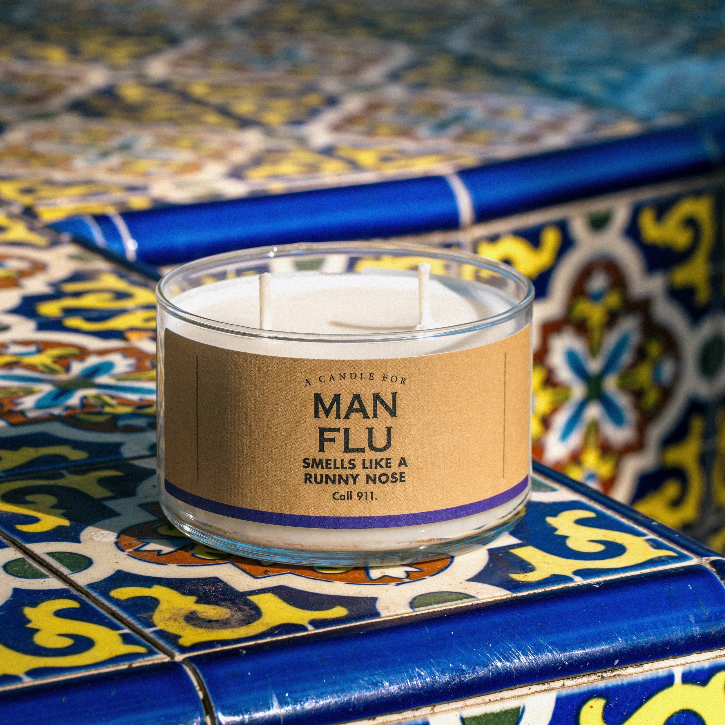 A Candle for Man Flu | Funny Candle