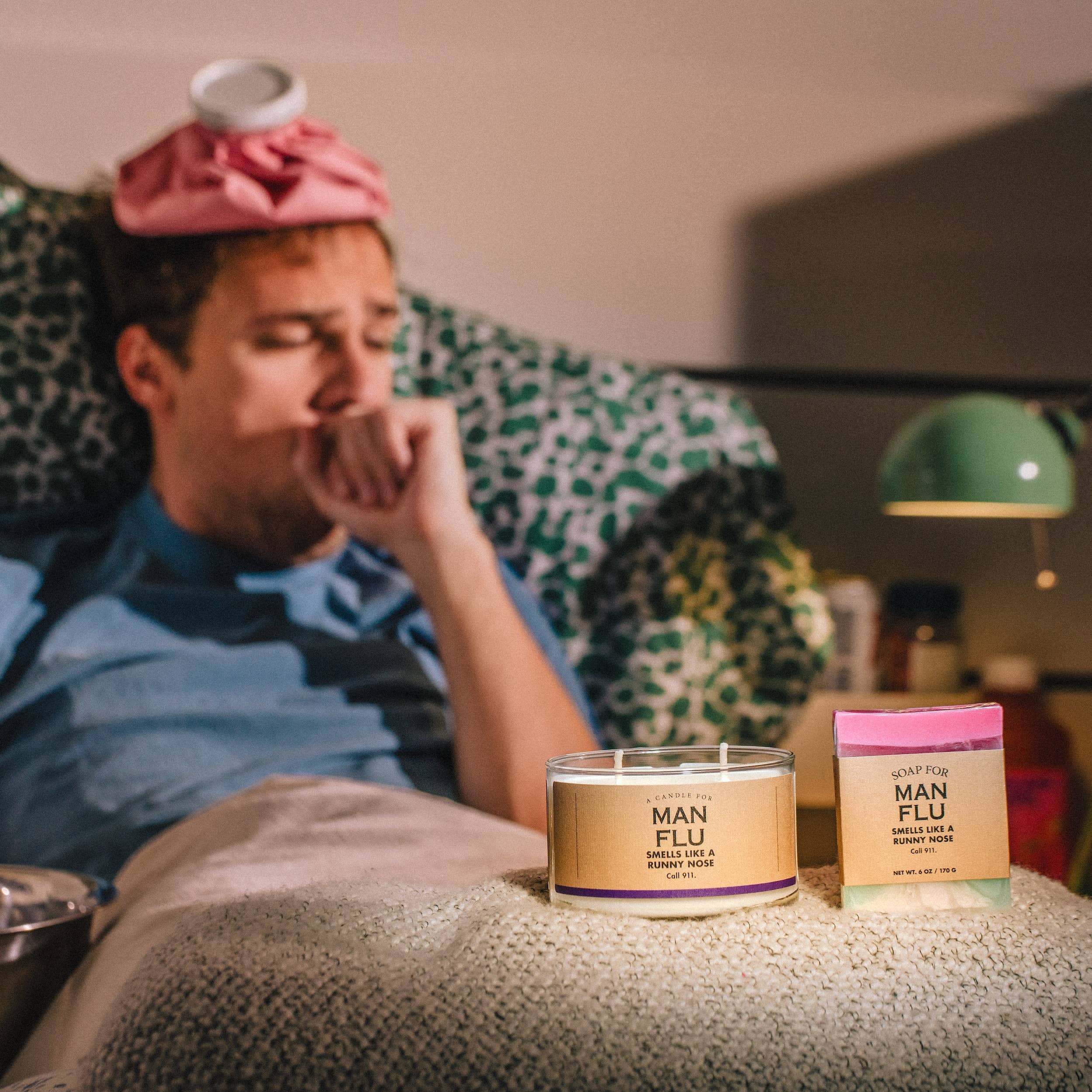 A Candle for Man Flu | Funny Candle