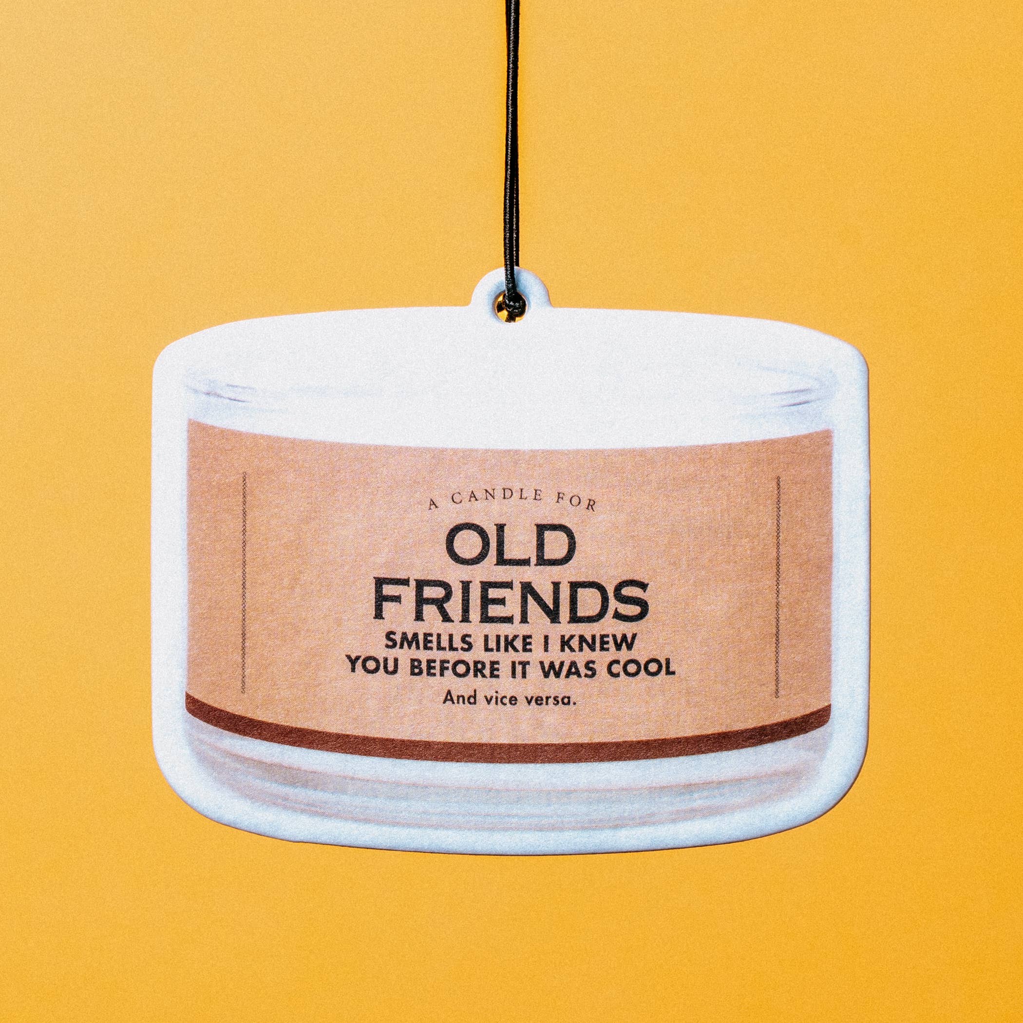 Old Friends Air Freshener | Funny Car Air Freshener