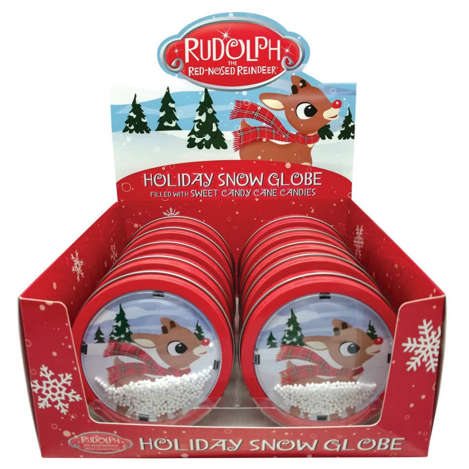 Rudolph Snow Globe, 12ct