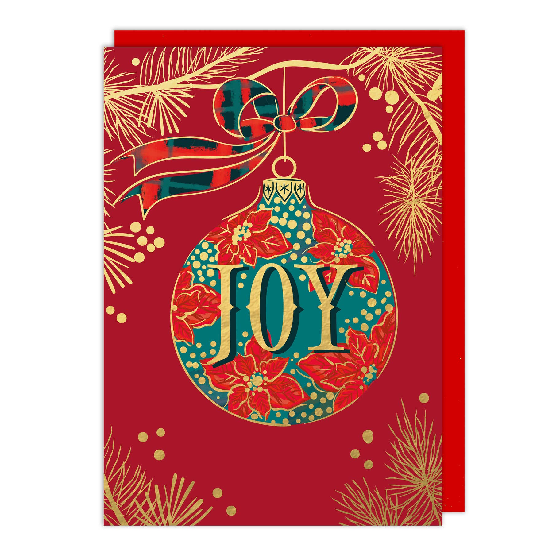 Joy Ornament Christmas Boxed Cards