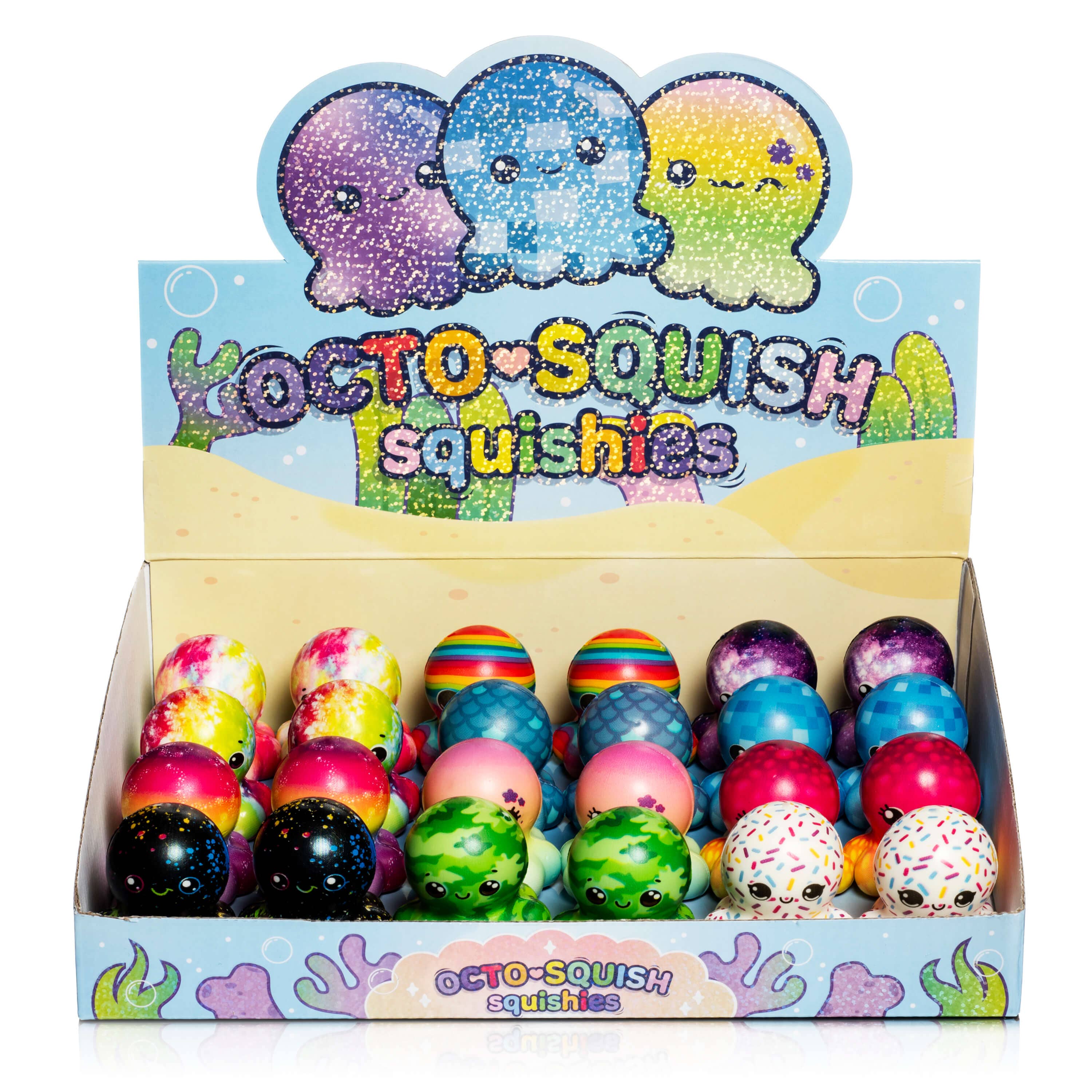 Octo-Squish Mini Squishy Toys PDQ (24pcs/case)