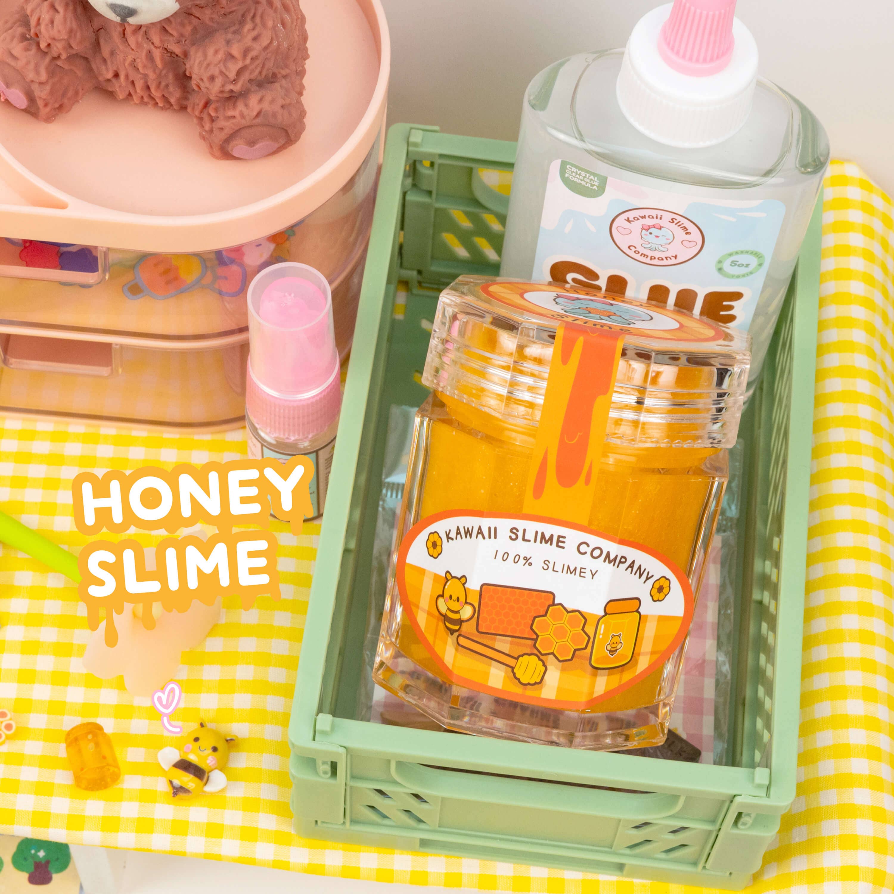 Homemade Honey Slime Jar (5pcs/case)