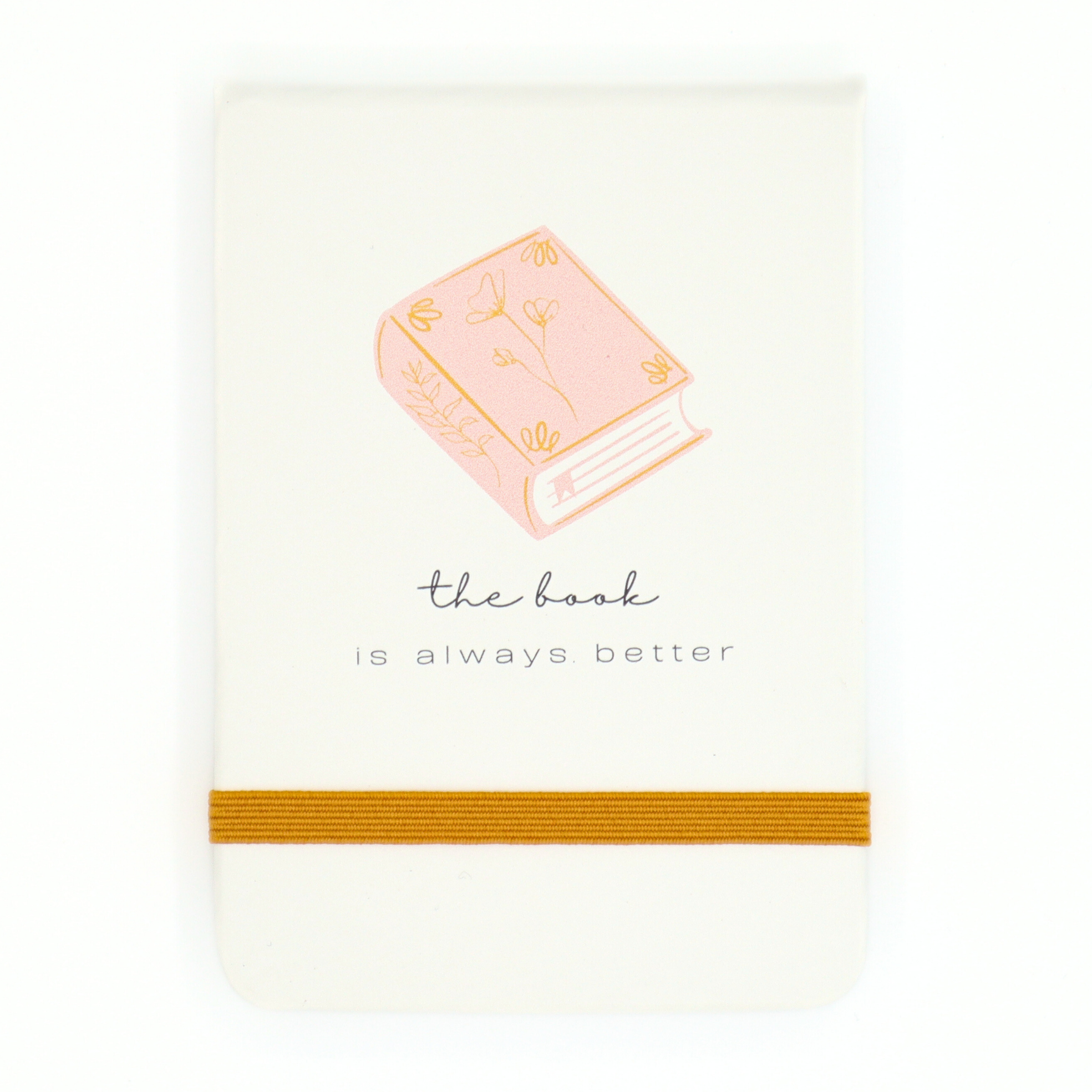 Leatherette Pocket Journal The Book Is Always Better