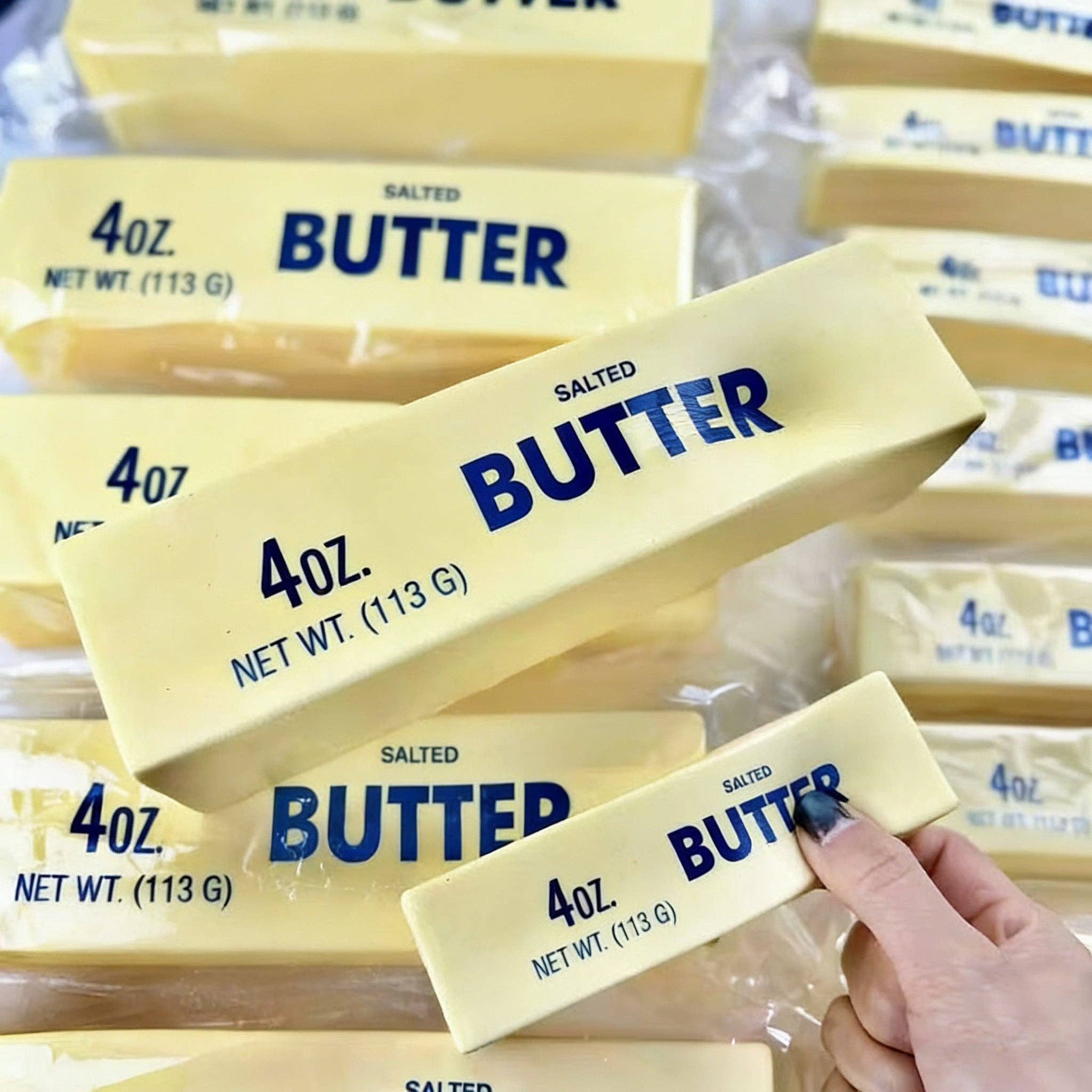 Realistic Butter Stick Squishy Slow Rising Stress Relief Sensory Fidget Toy