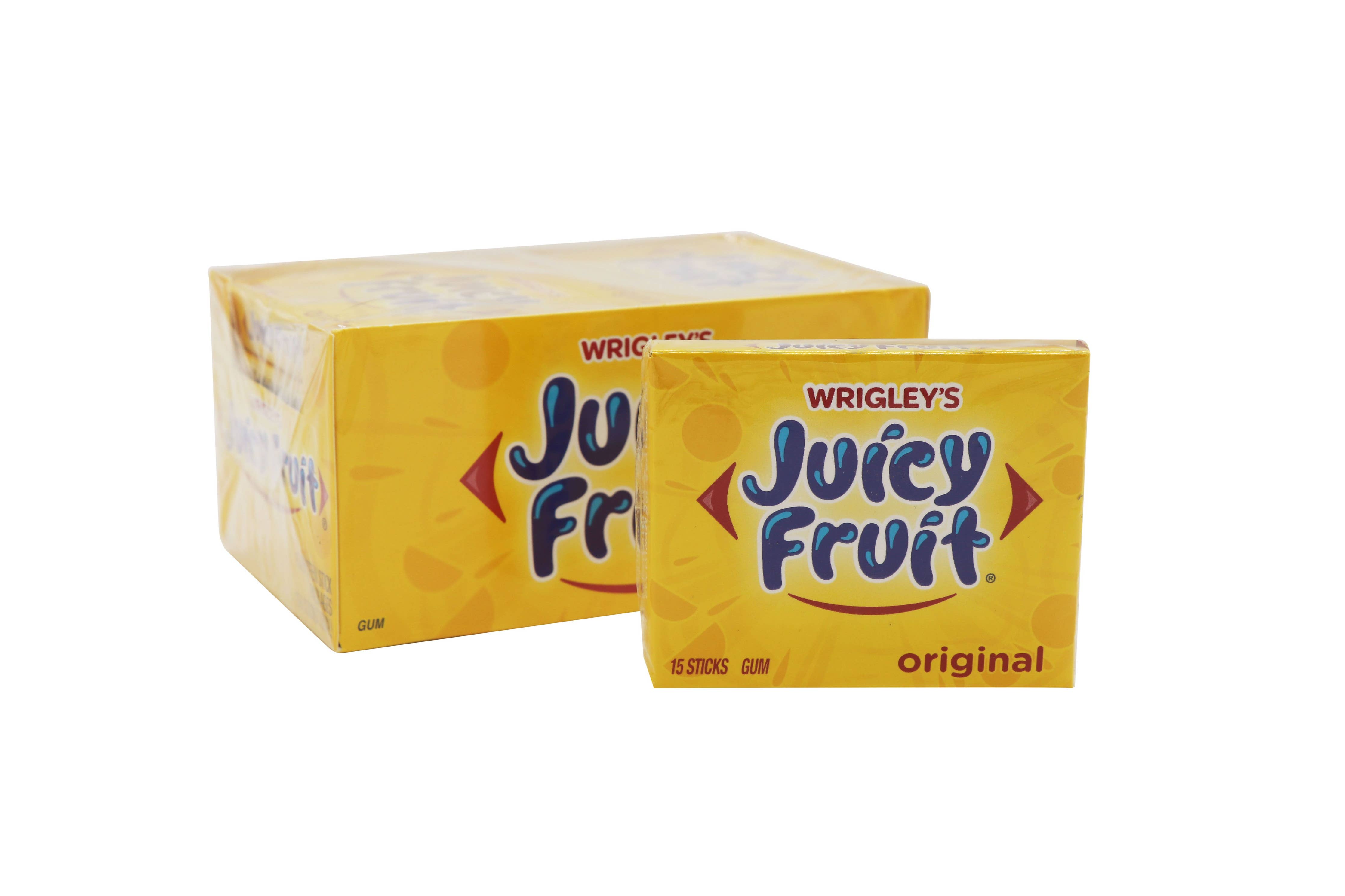 Wrigley's Juicy Fruit Wallet Pack Chewing Gum, 10ct