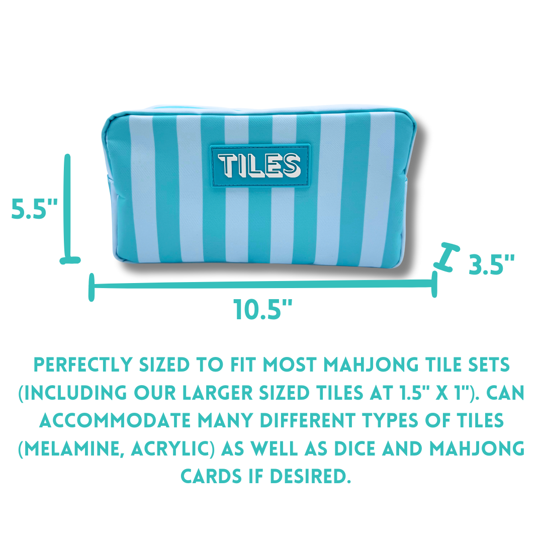 Premium Mahjong Tile Bags  |  Fits Most Large Tile Sets