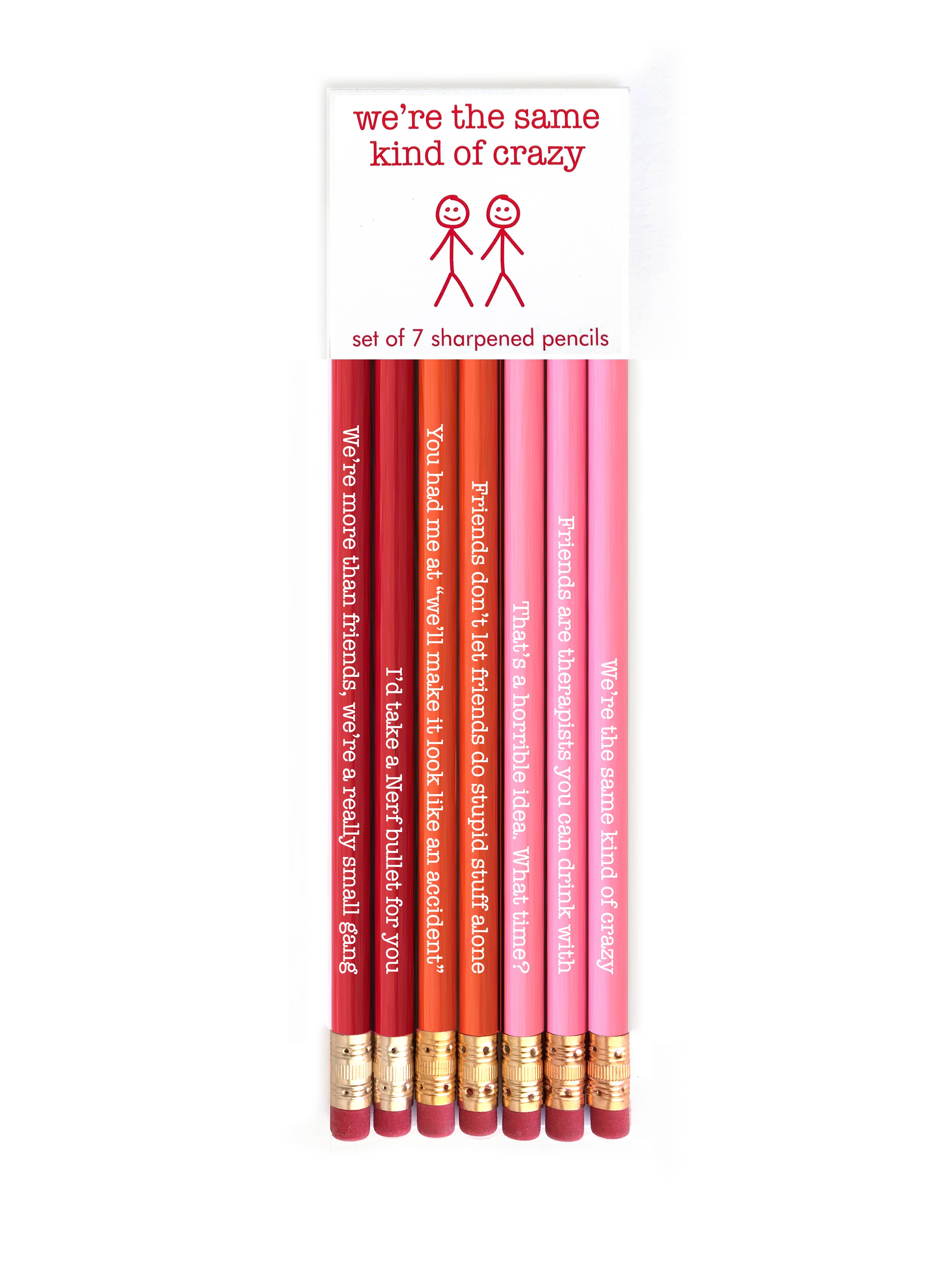 A group of pencils in a kraft display box, featuring the Alexa, Bring Me More Cats set among 8 popular designs. Includes 48 sets with 6 pencils per style.