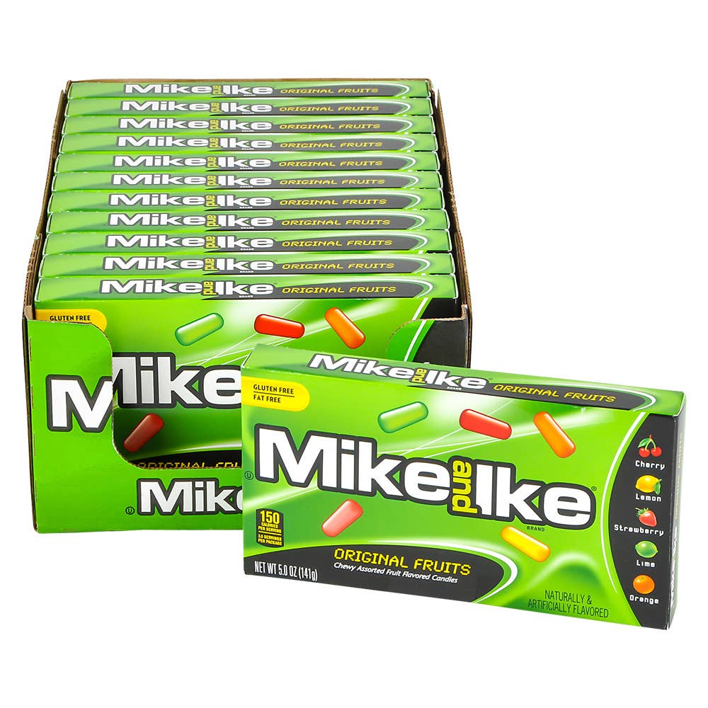 Mike & Ike Theater Box, 4.25oz, 12ct