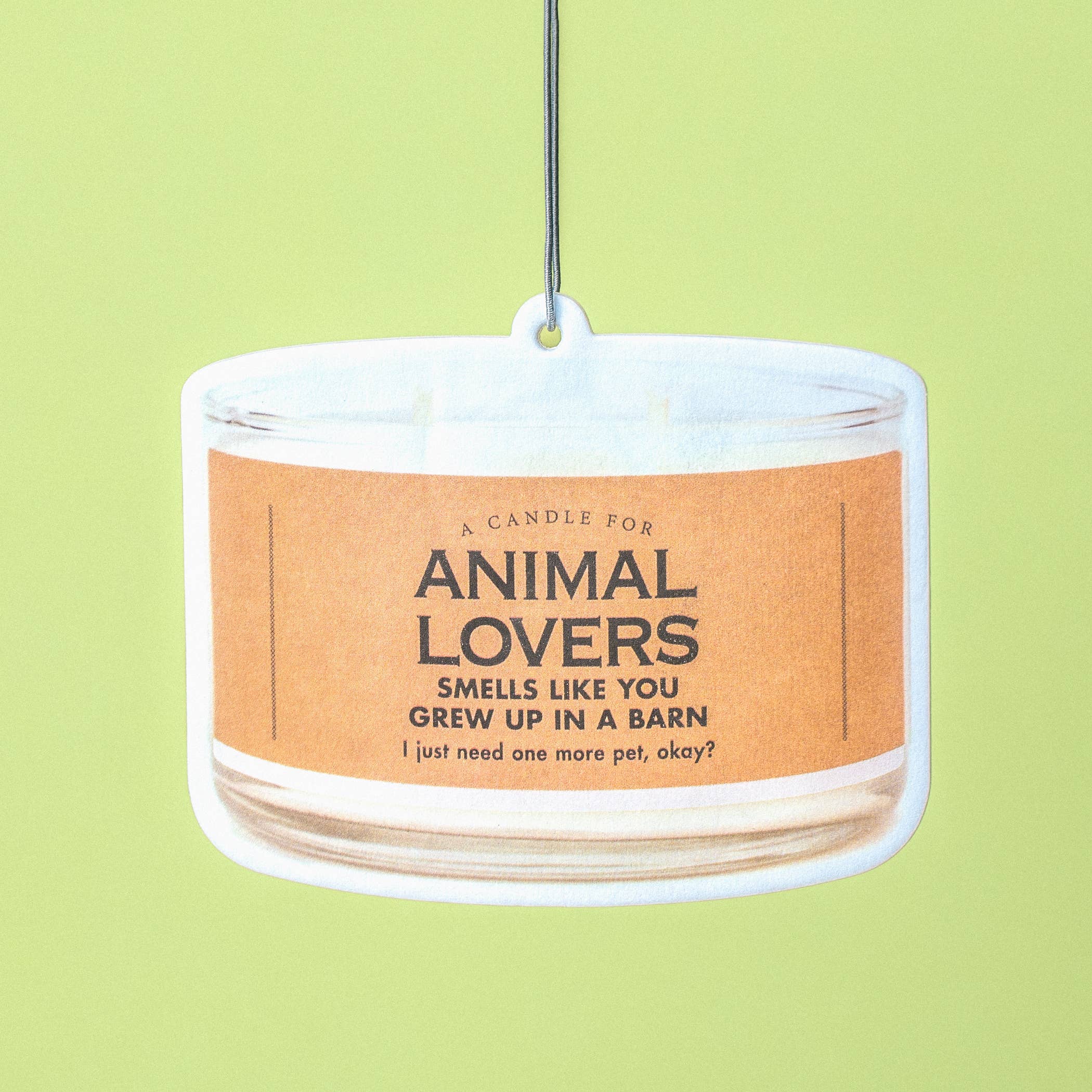 Animal Lovers Air Freshener | Funny Car Air Freshener