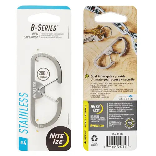 Nite Ize B-Series Dual Carabiner